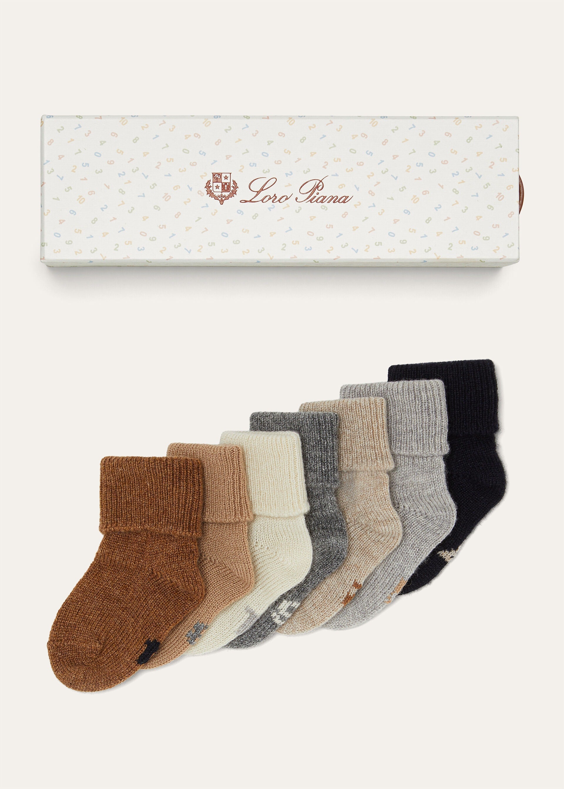 Baby Weekly Socks Set - Light Multicolor