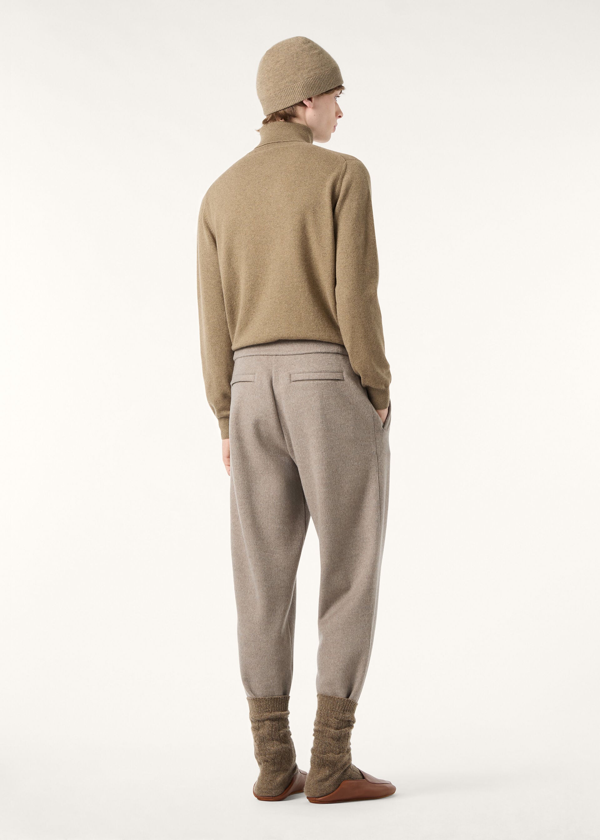 Classic Turtleneck - Wood Grain Melange
