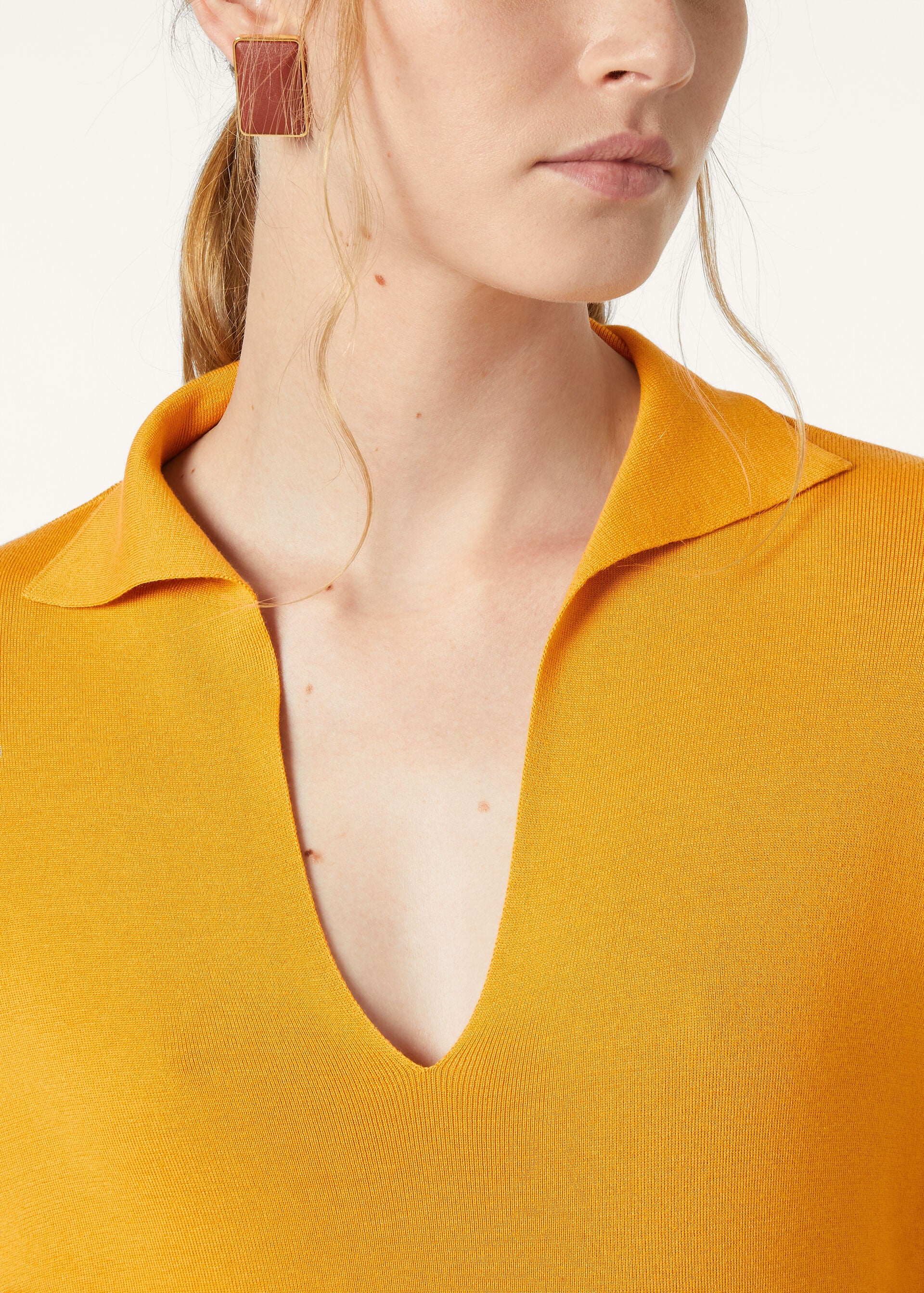 Siena Polo Shirt - Saffron Tea
