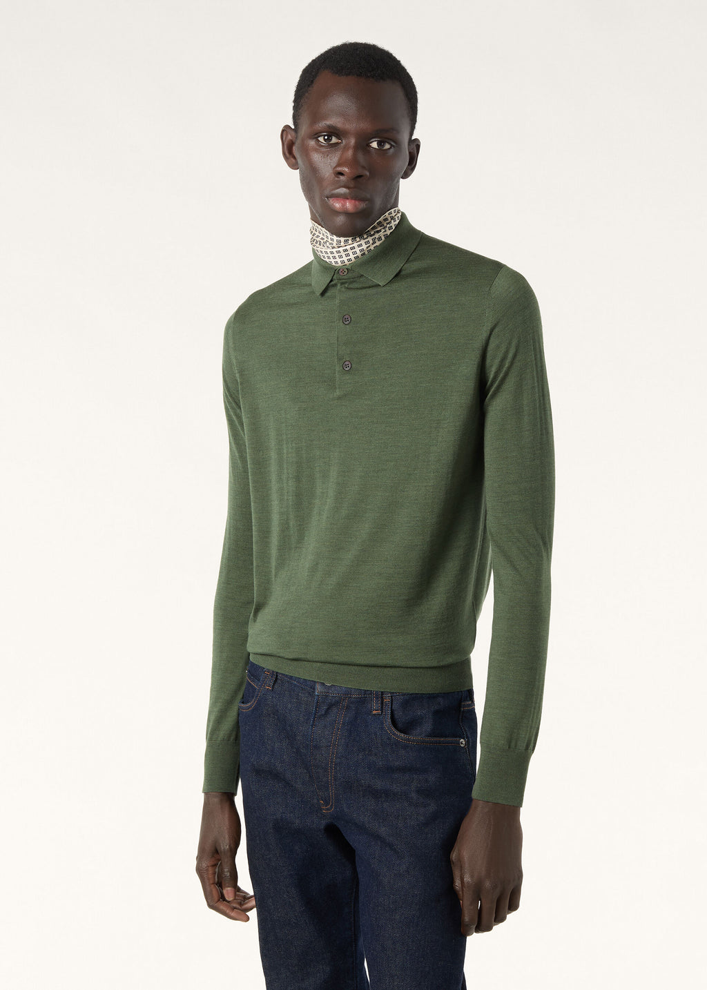 Polo - Green Kelp Melange