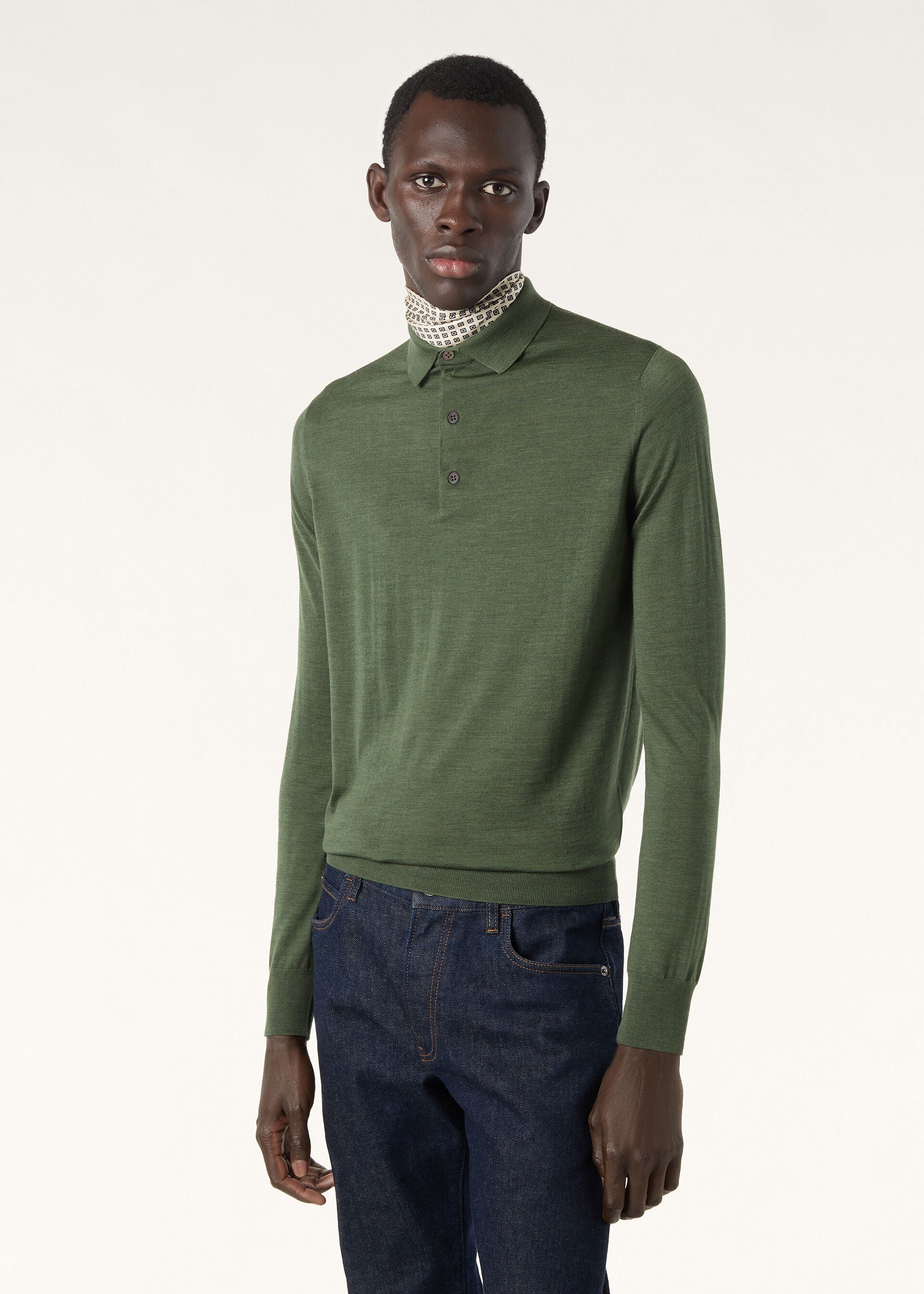 Polo - Green Kelp Melange