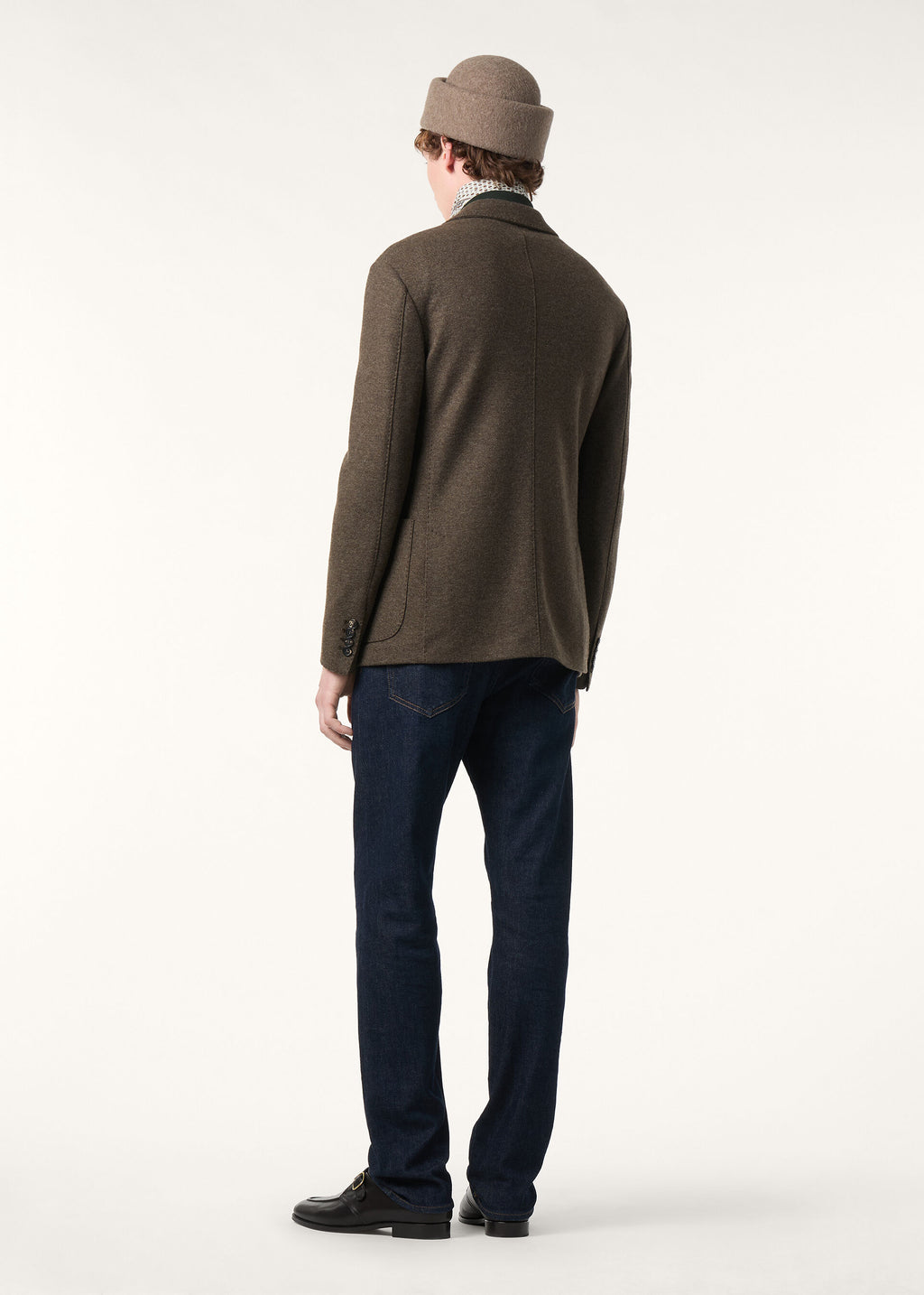 Novalis Sweater Jacket - Deep Oak