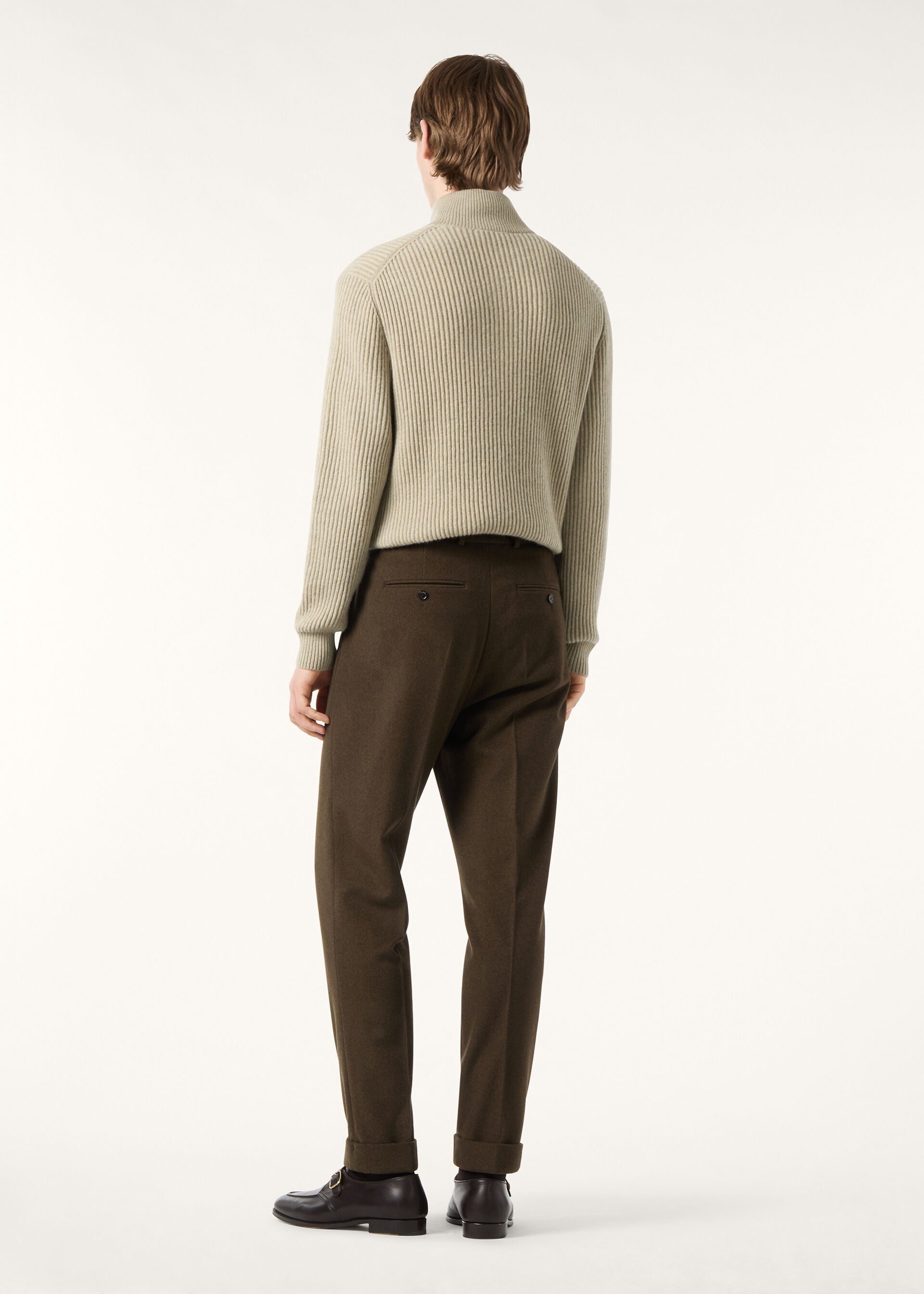 Plane Tree Sweater - Fall Green Melange