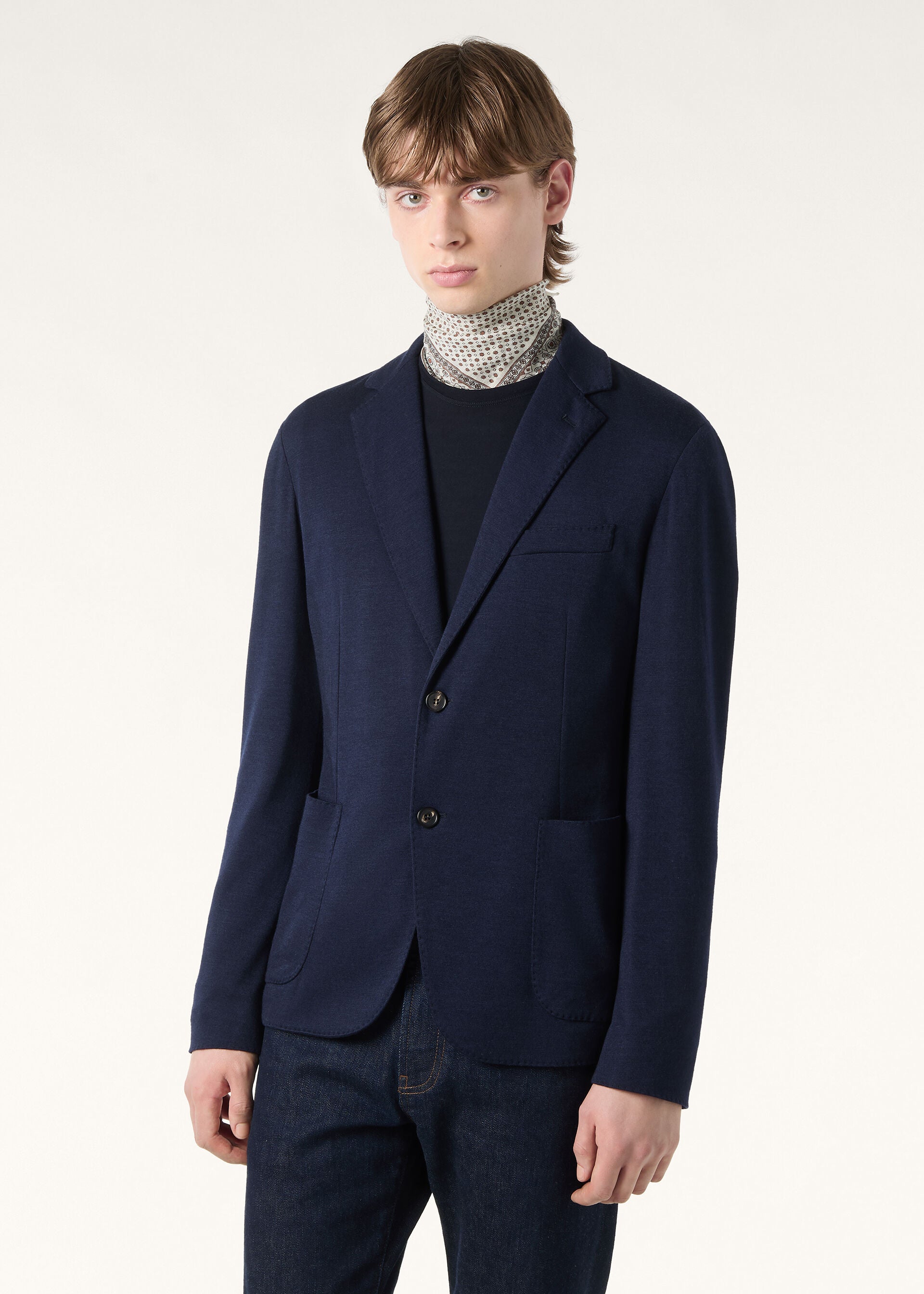 Sweater Jacket - Ombre Blue