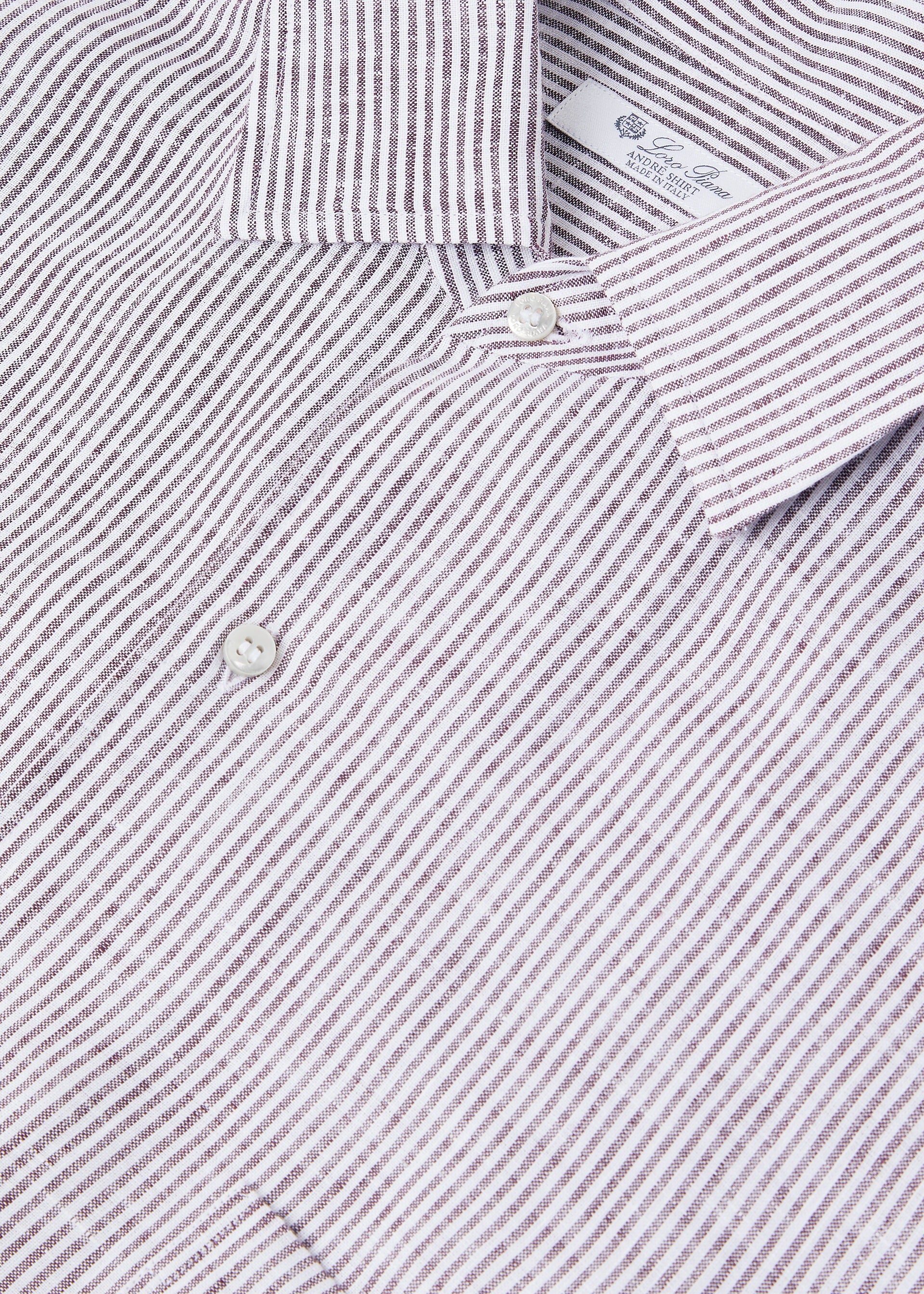 André Shirt - Ebony Stripe