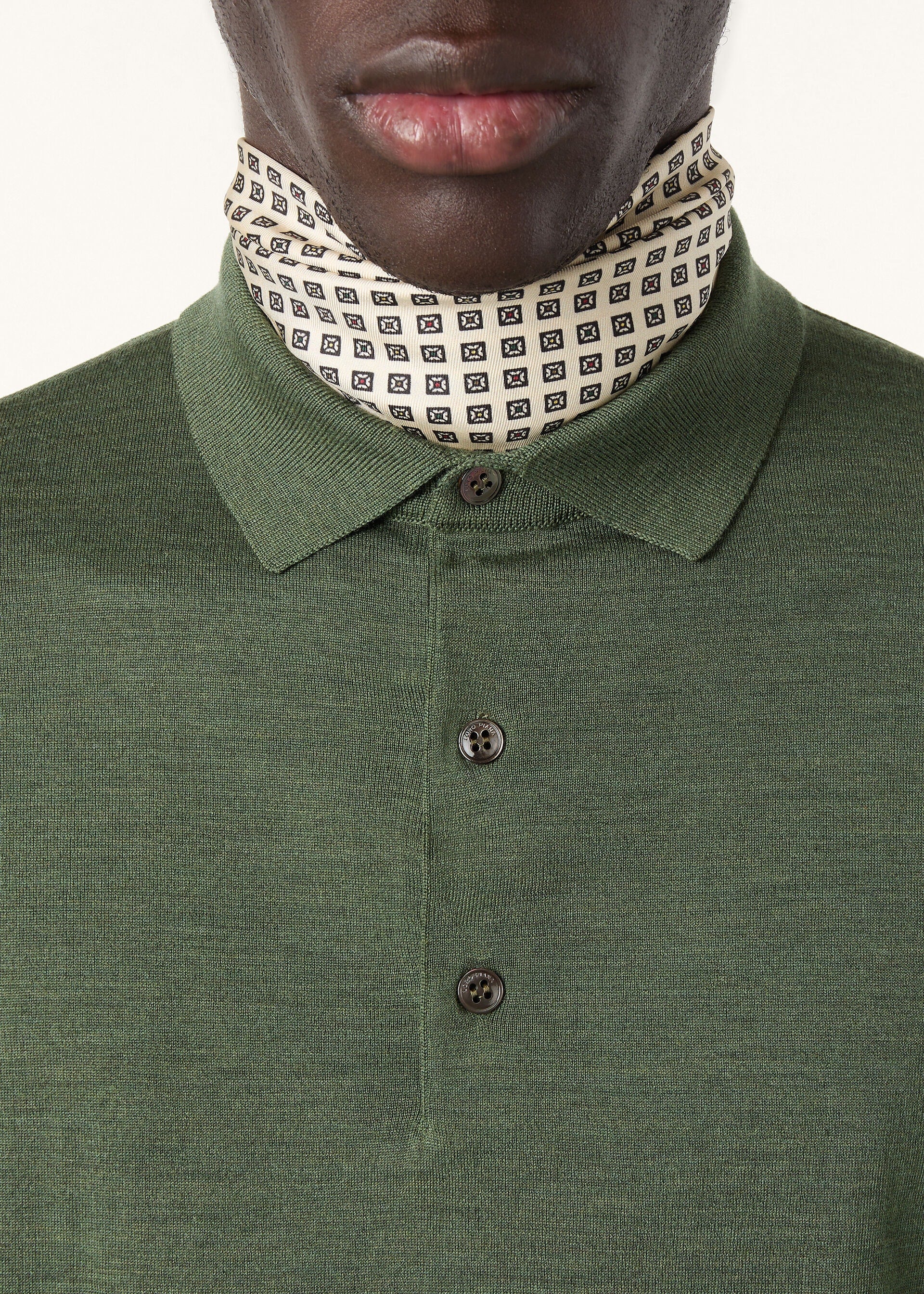 Polo - Green Kelp Melange