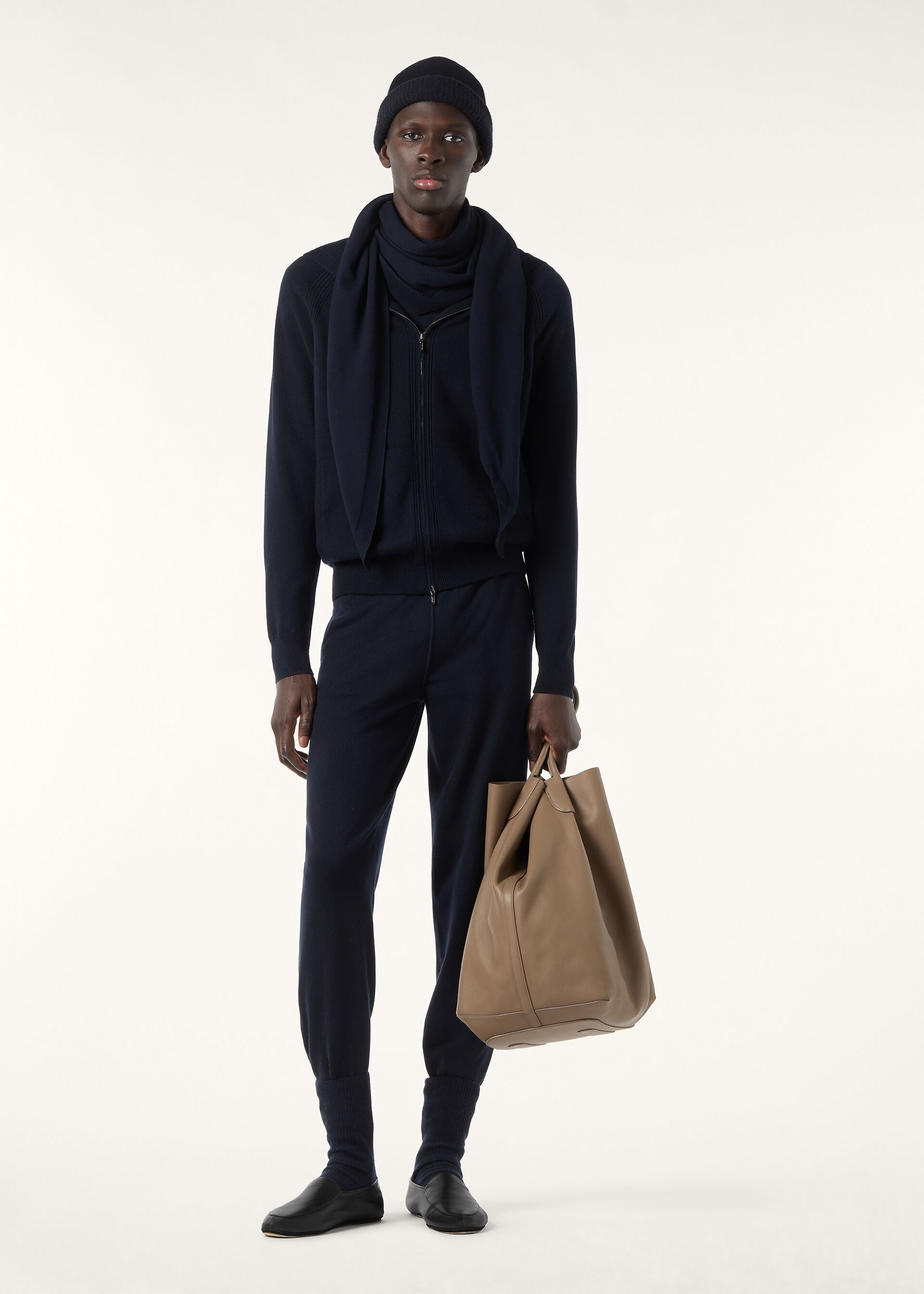 Merano Bomber Jacket - Navy Blue