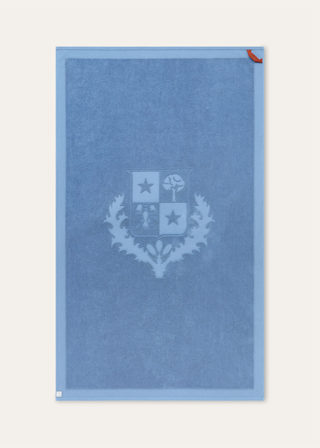 Crest Bath Towel - Deep Lagoon Water