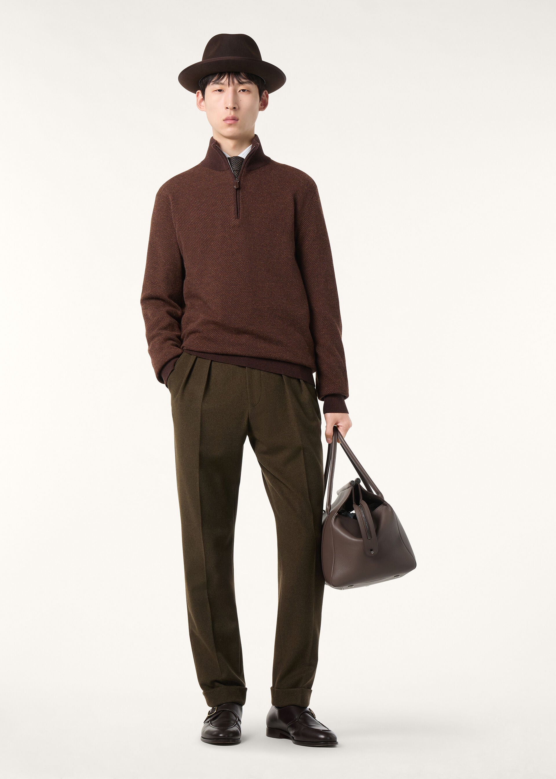 Roadster Sweater - Caramel Gianduia