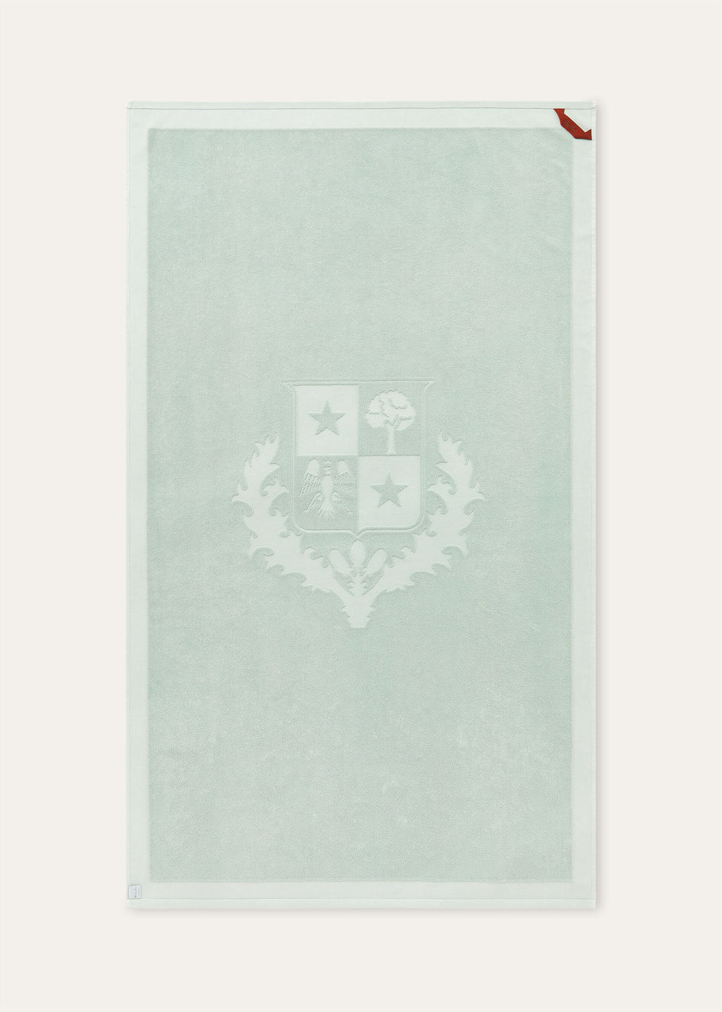 Crest Bath Towel - Pale Mint
