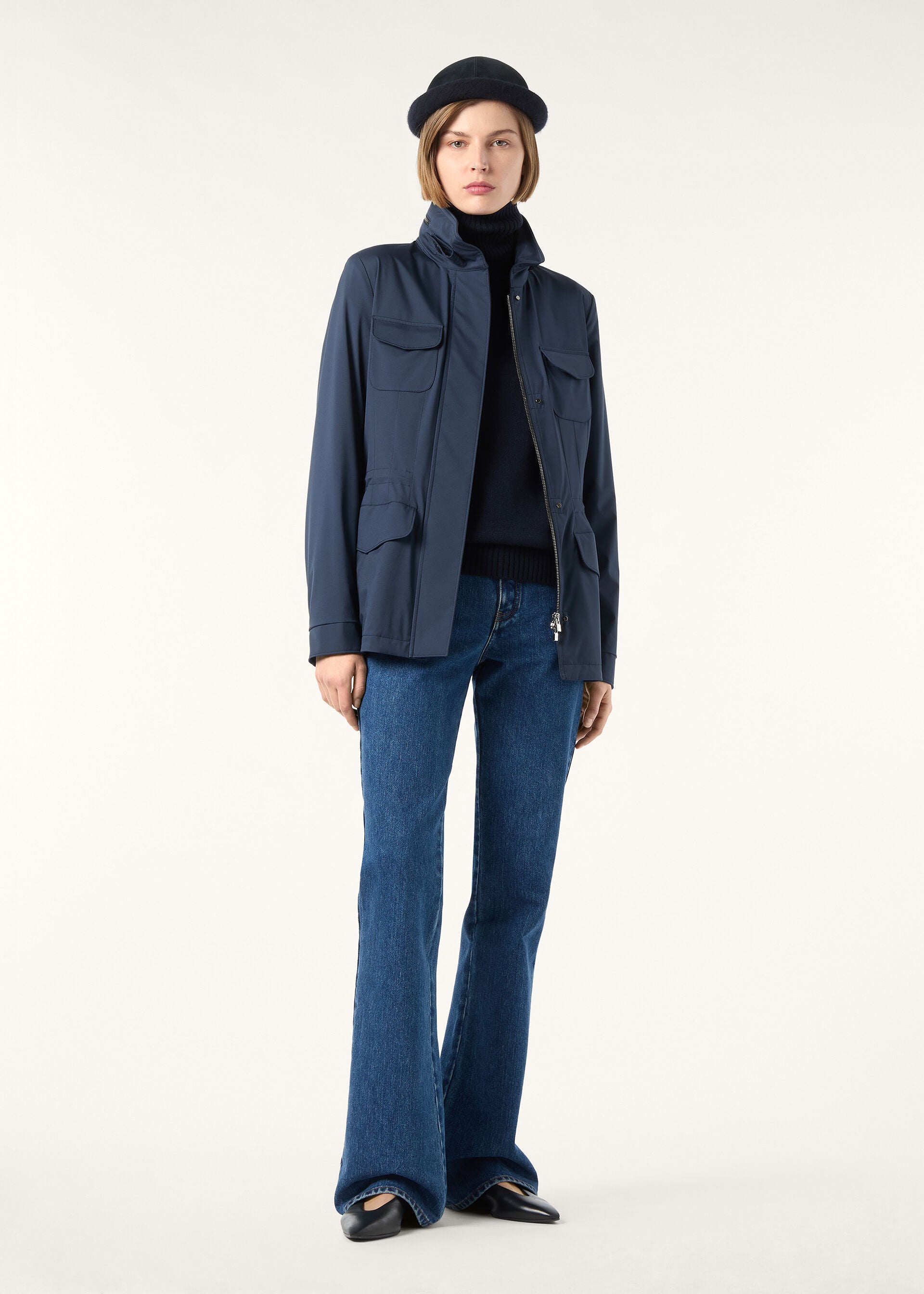Parksville Turtleneck - Navy Blue