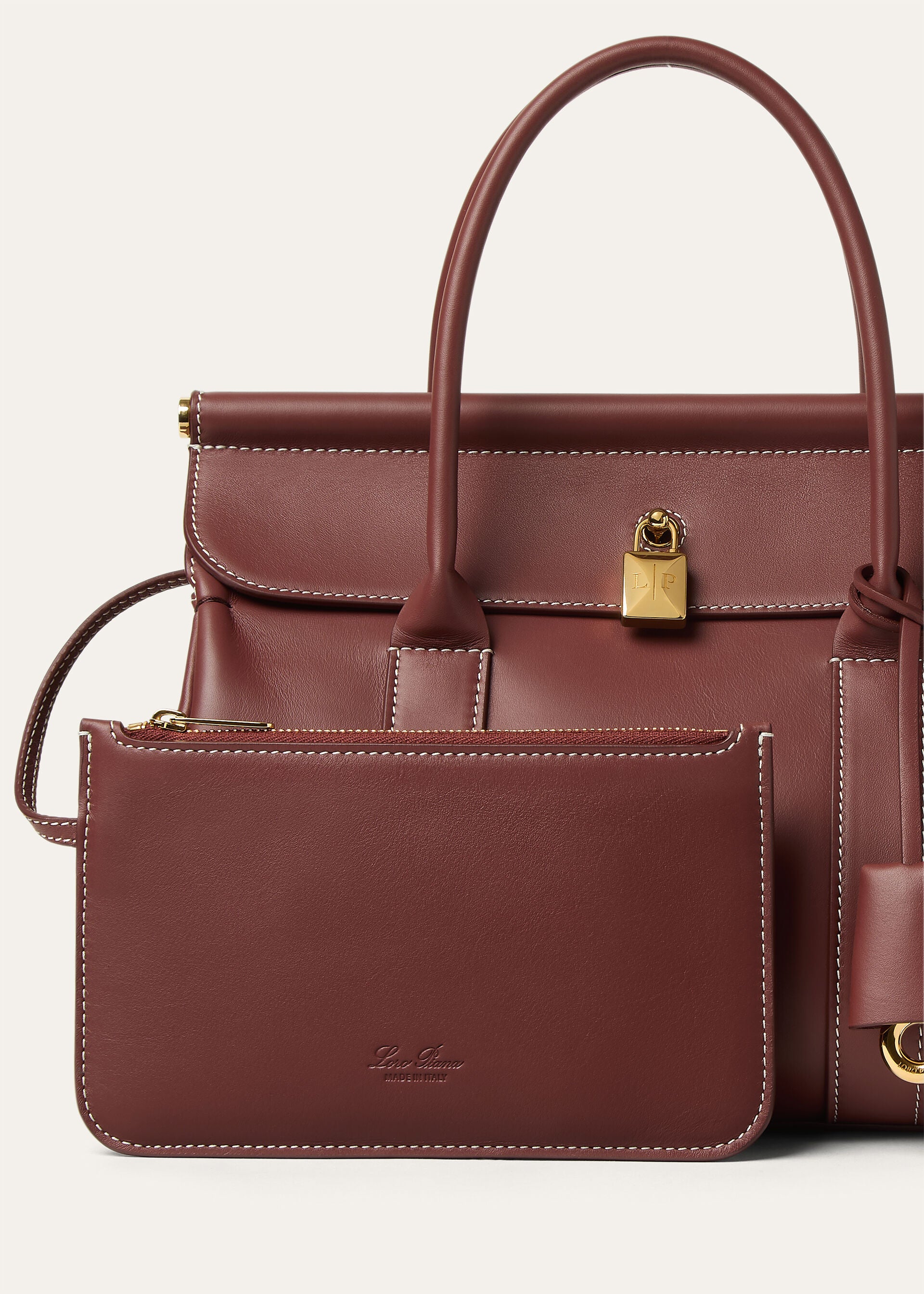 Loom bag L25 - Smoked Caramel/Sun Gold