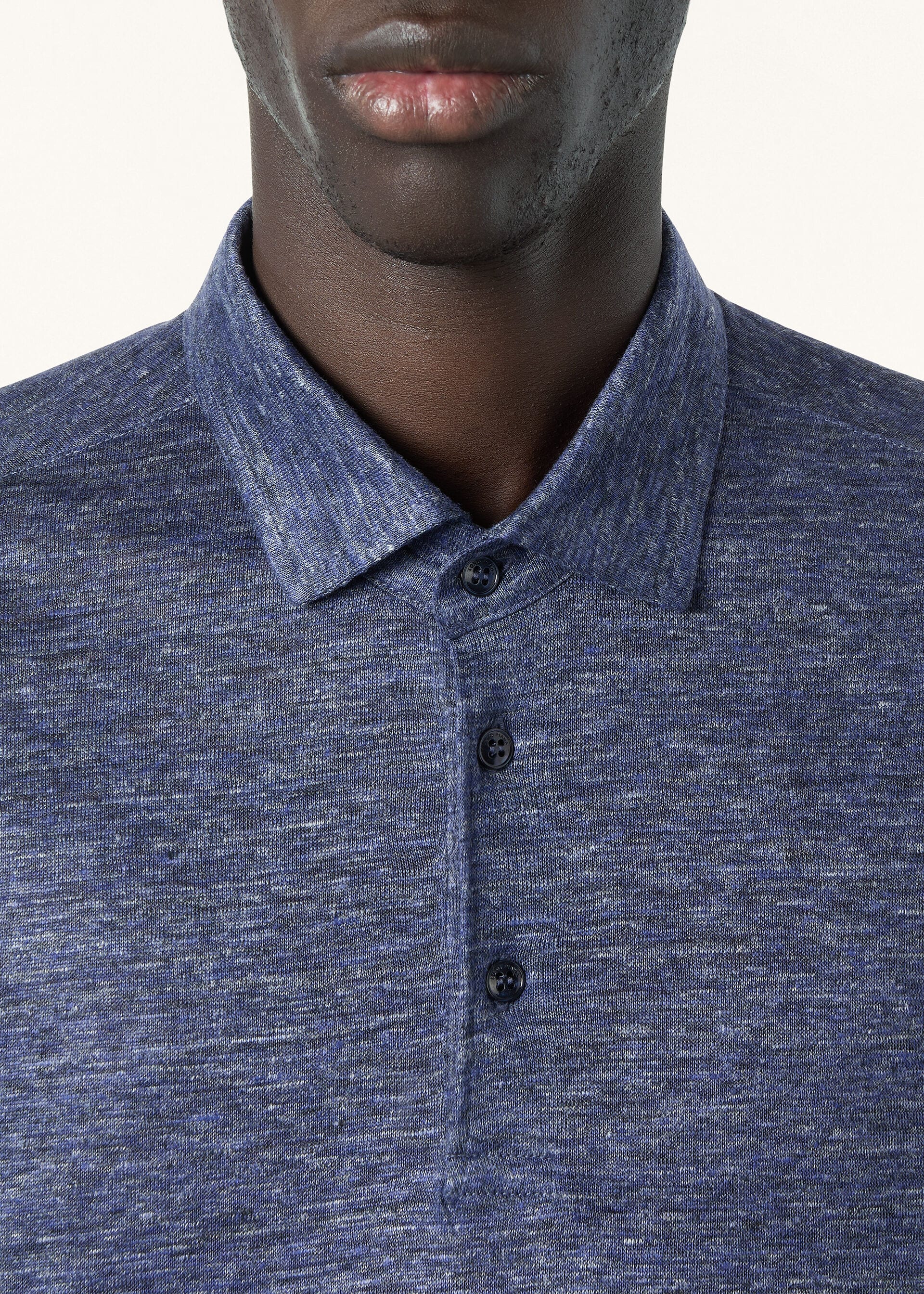 Polo Shirt - Wild Blue Melange