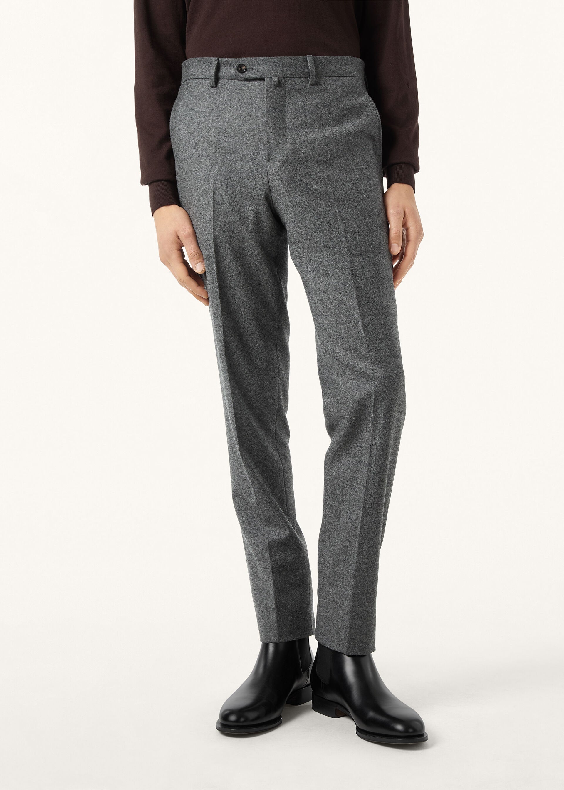 Carlo Pants - London Smoke Melange