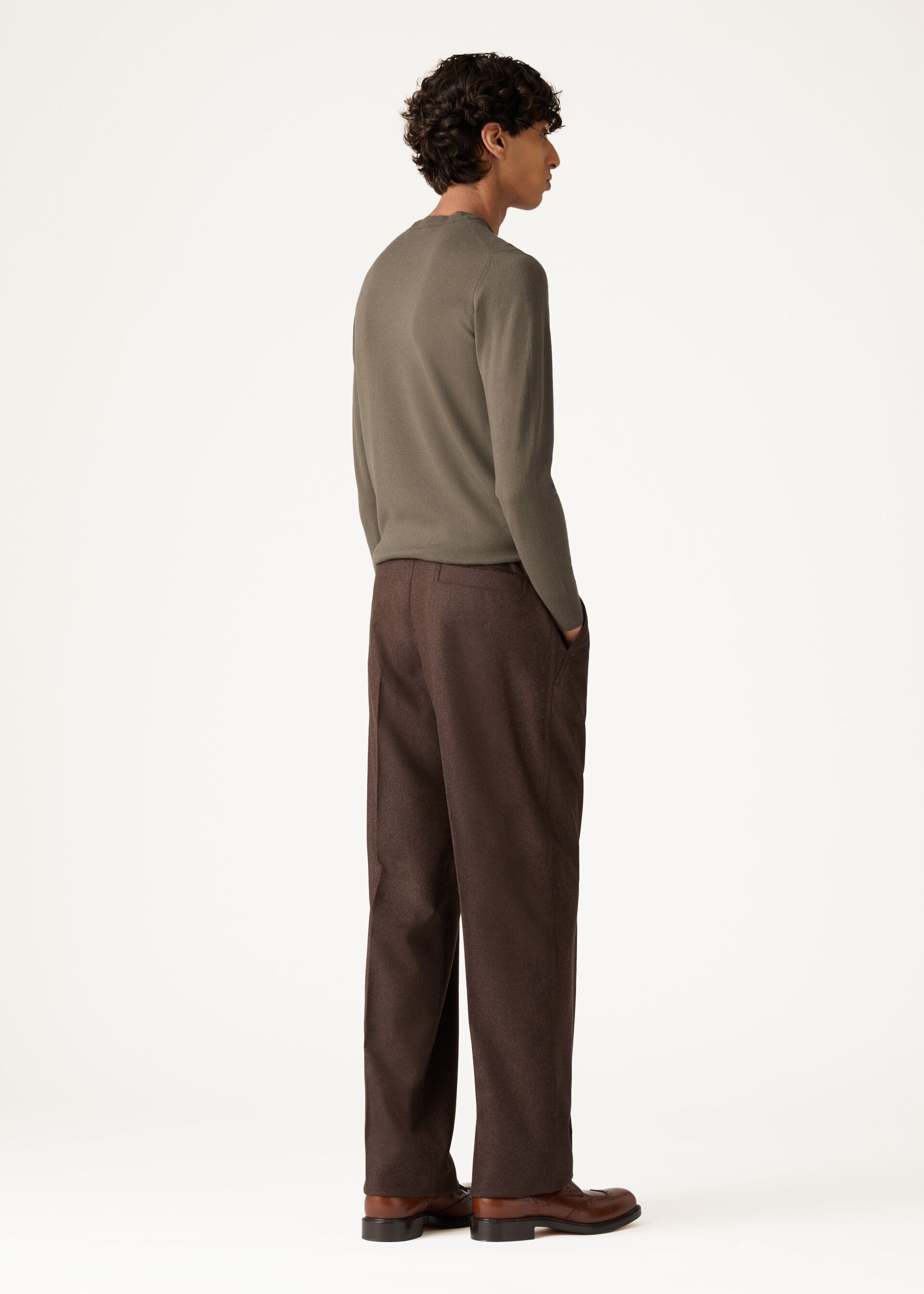 Reinga Pants - Cocoa Truffle Melange