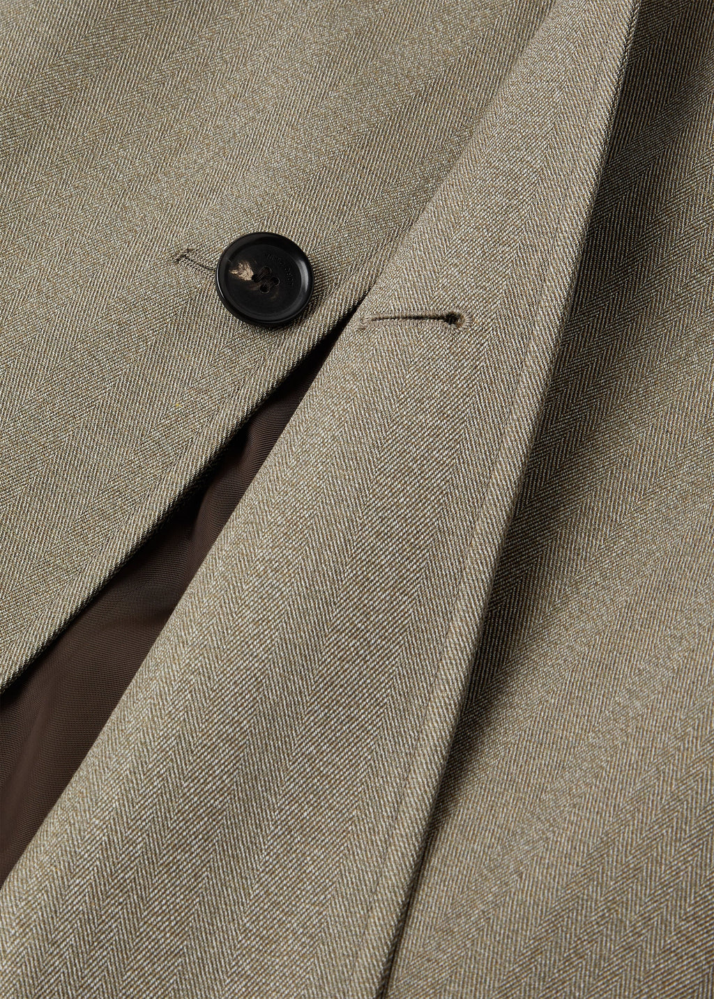 Winston Coat - Green Chevron