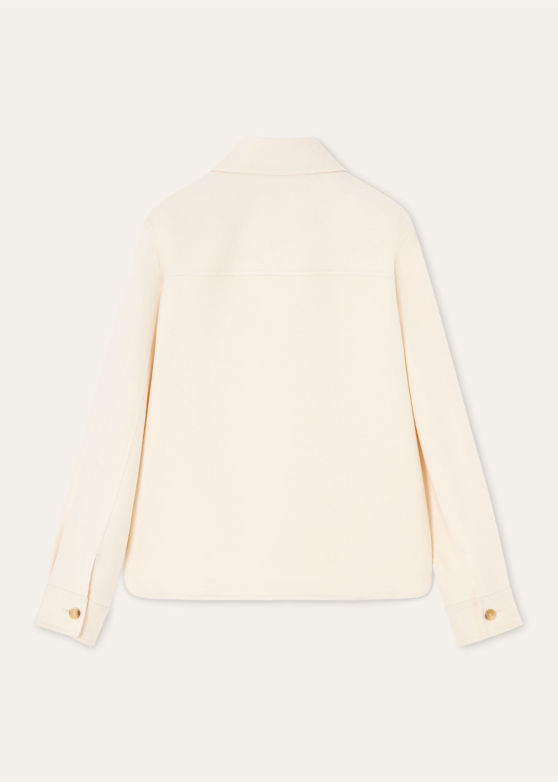 Yannis Overshirt - Nut Milk