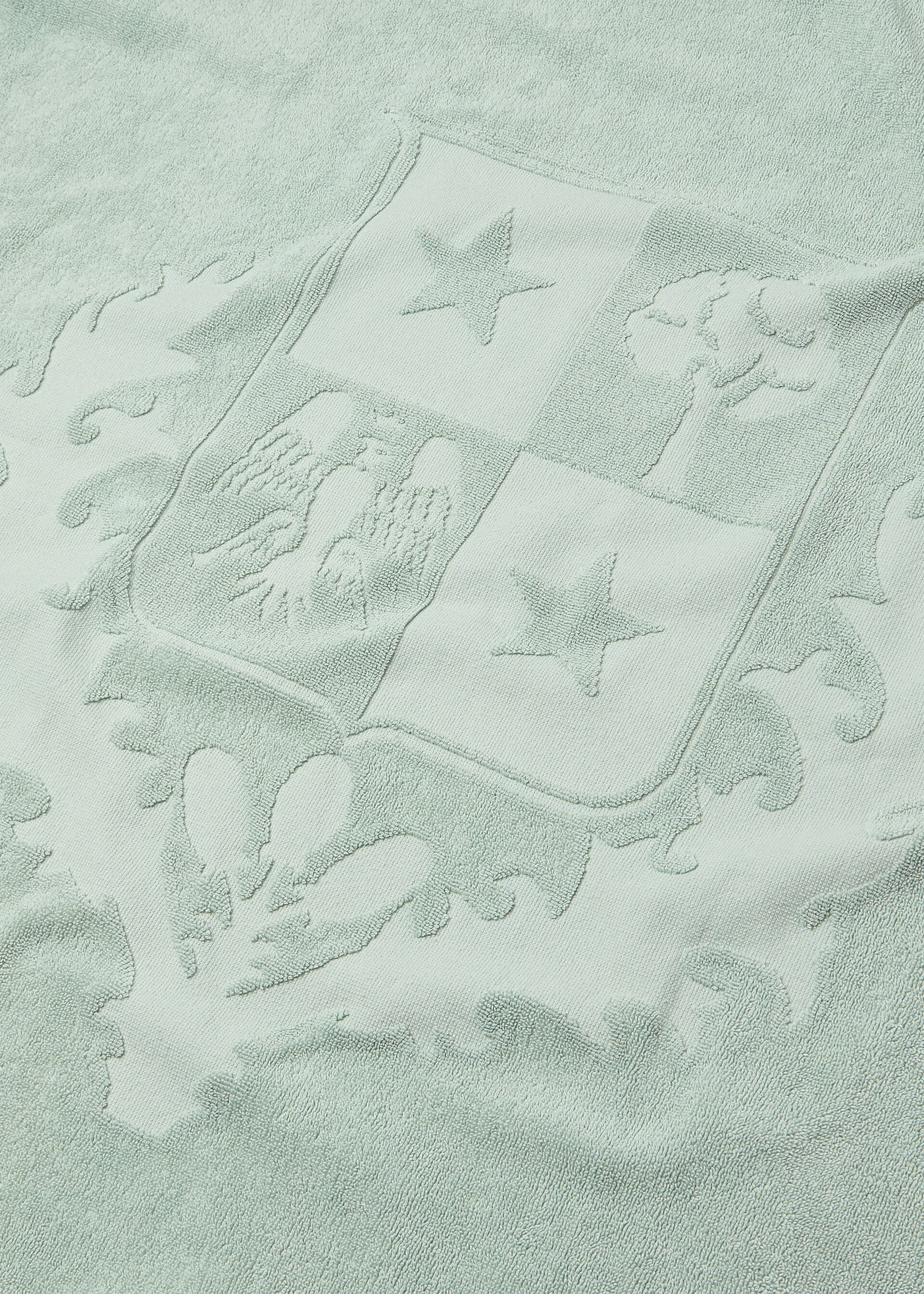 Crest Bath Towel - Pale Mint
