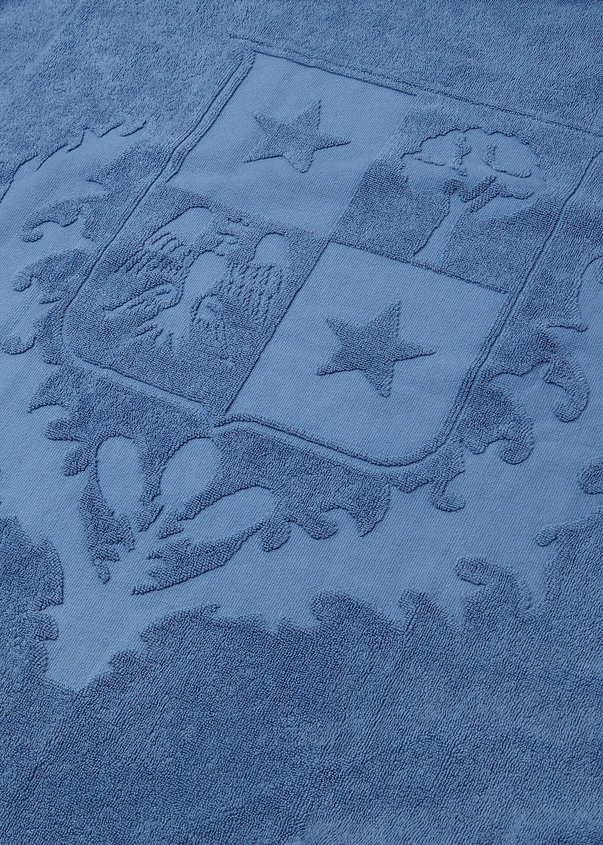 Crest Bath Towel - Deep Lagoon Water