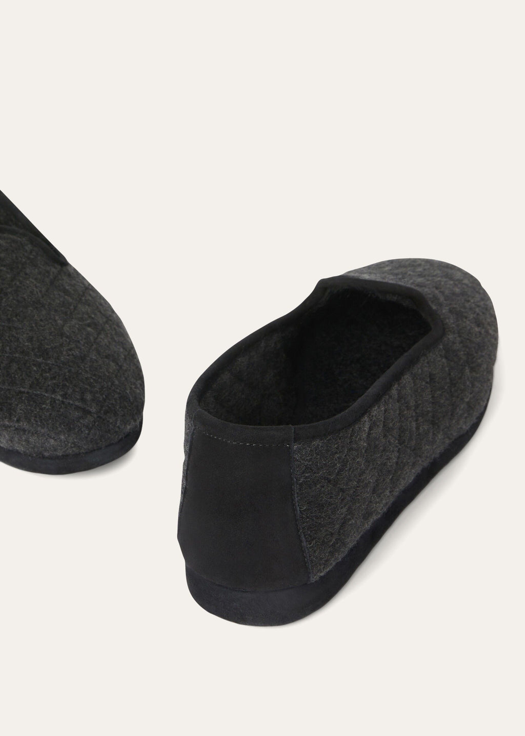 Classic Slippers - Charcoal Melange