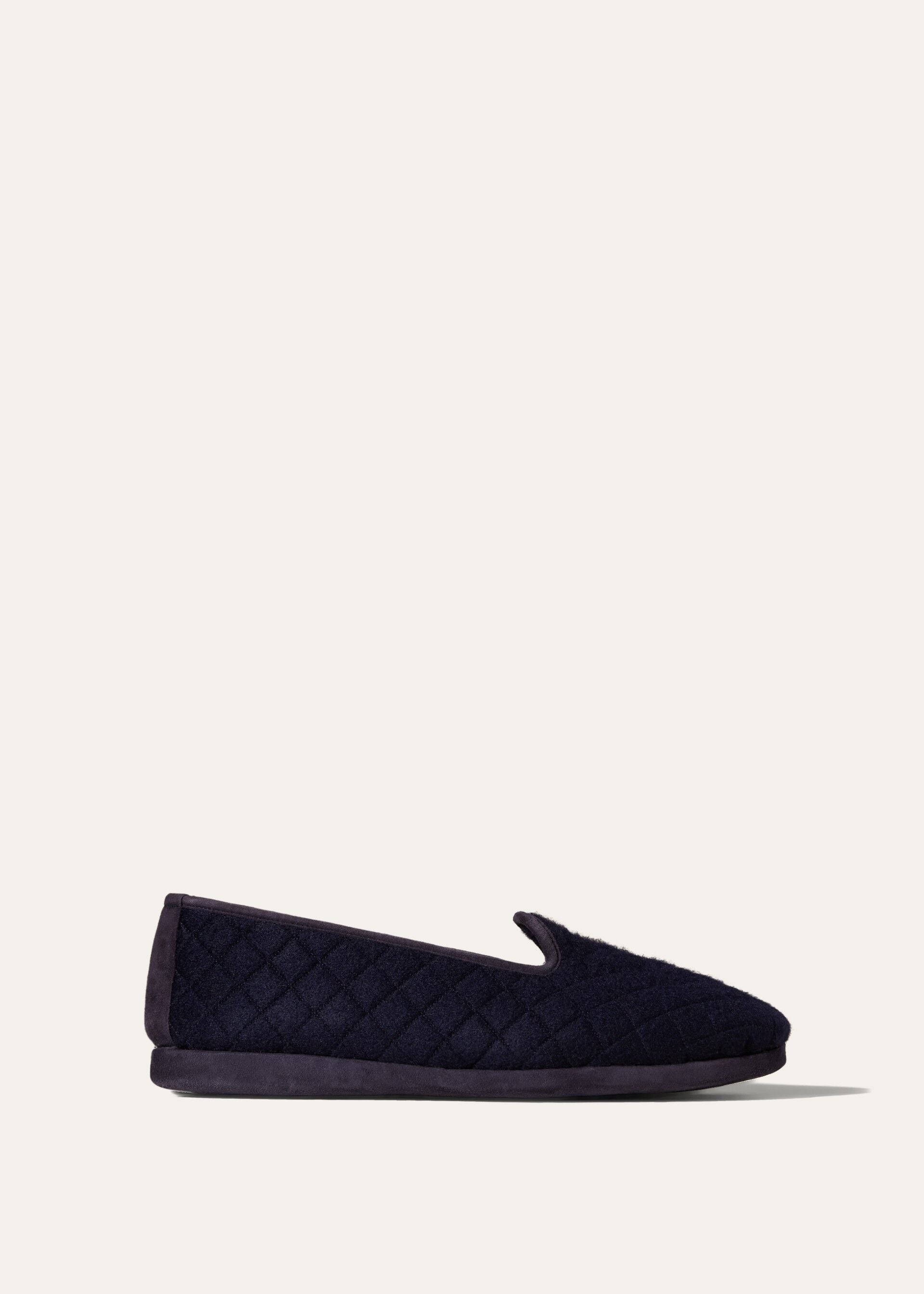 Classic Slippers - Navy Blue