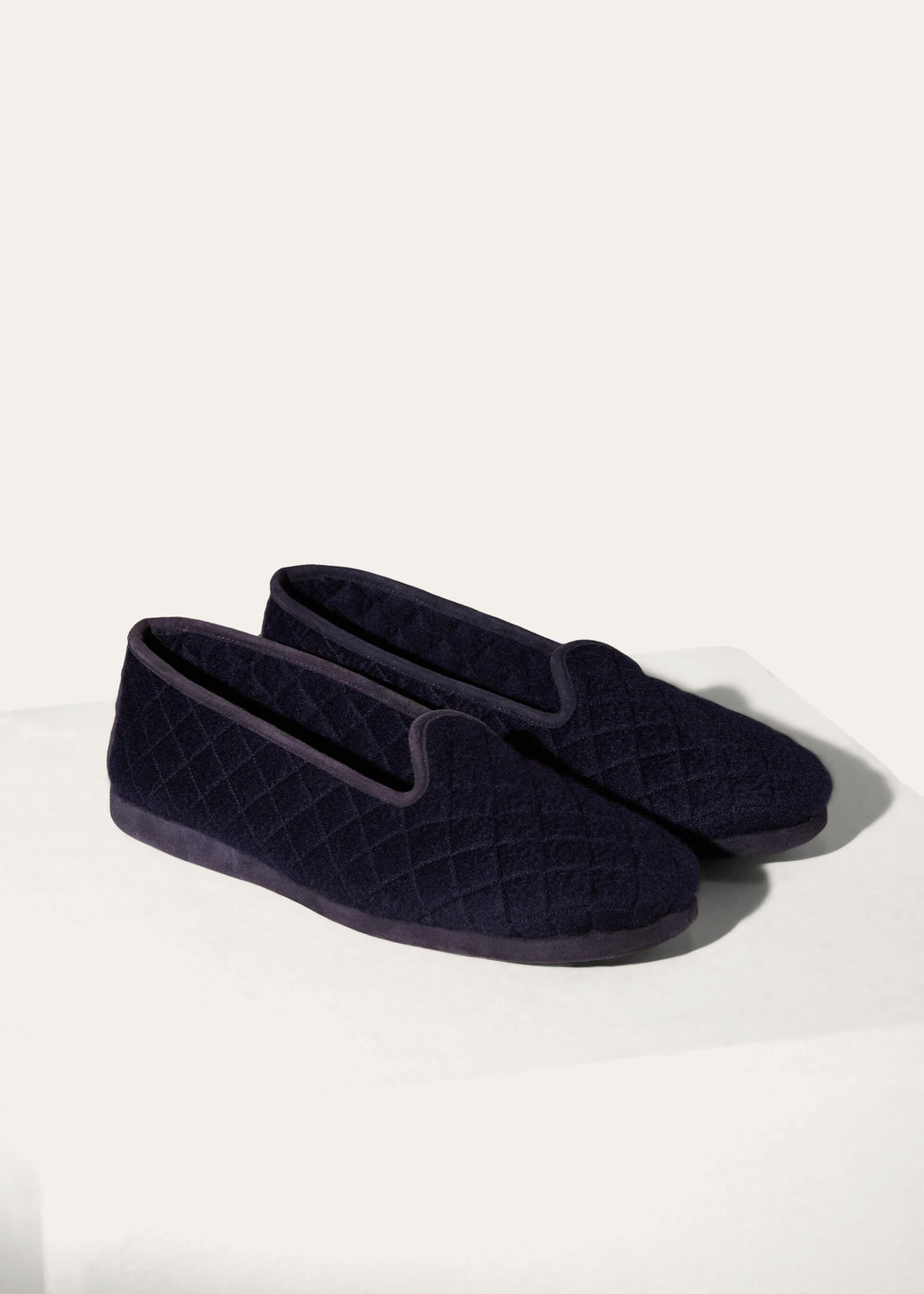 Classic Slippers - Navy Blue