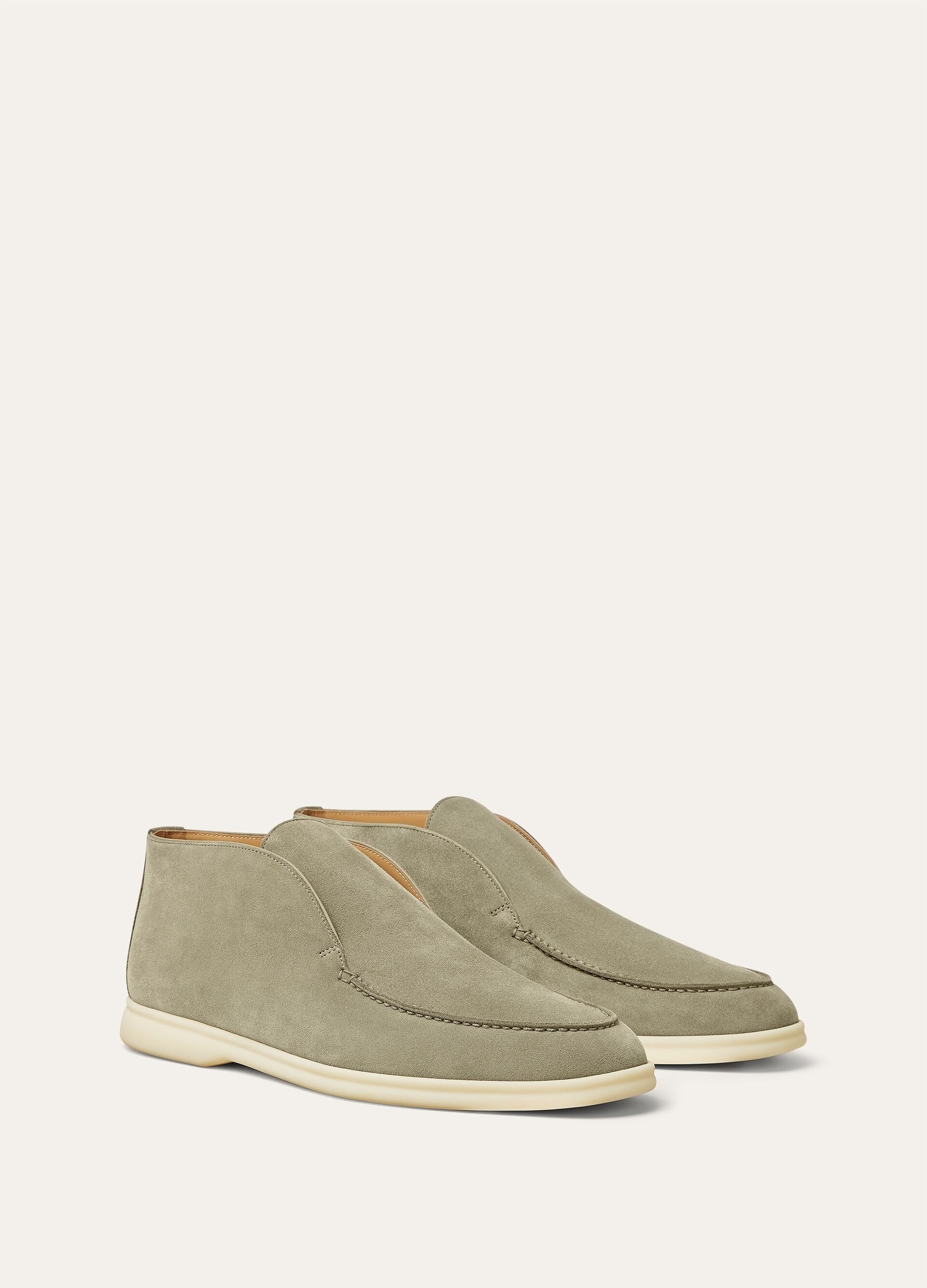 Open Walk Ankle Boot - Army Gray