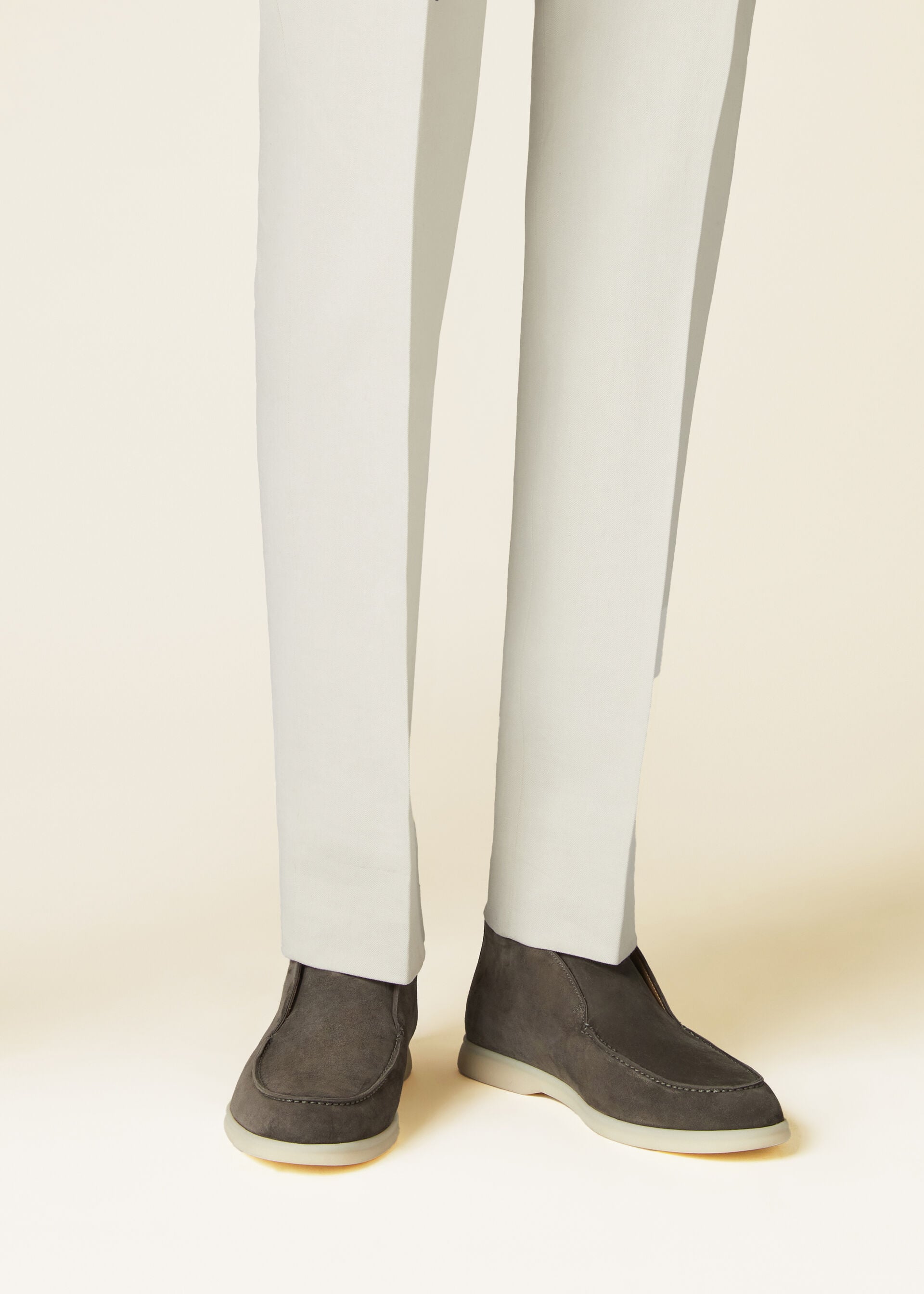 Open Walk Ankle Boot - Warm Gray