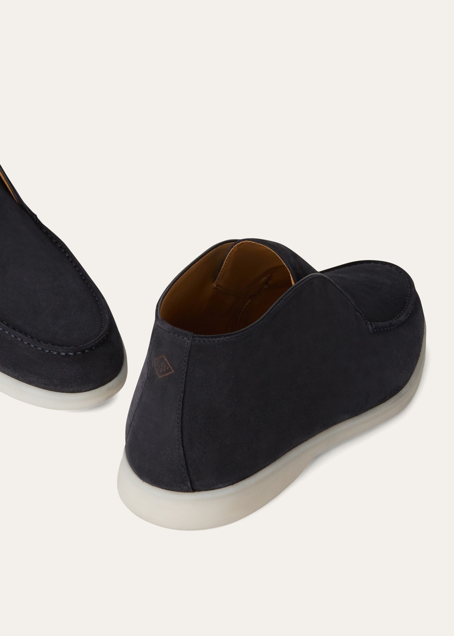 Open Walk Ankle Boot - Navy Blue