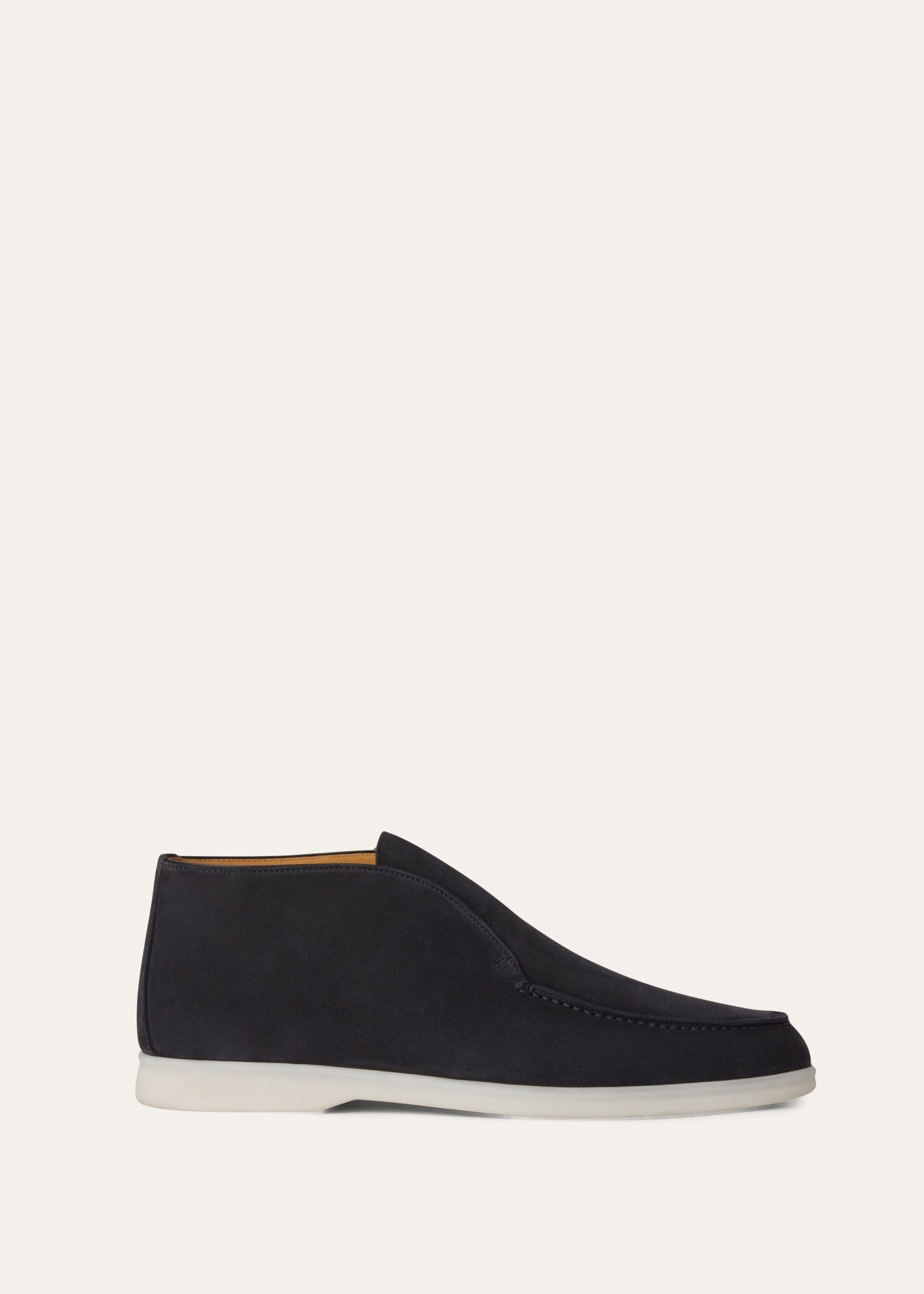 Open Walk Ankle Boot - Navy Blue