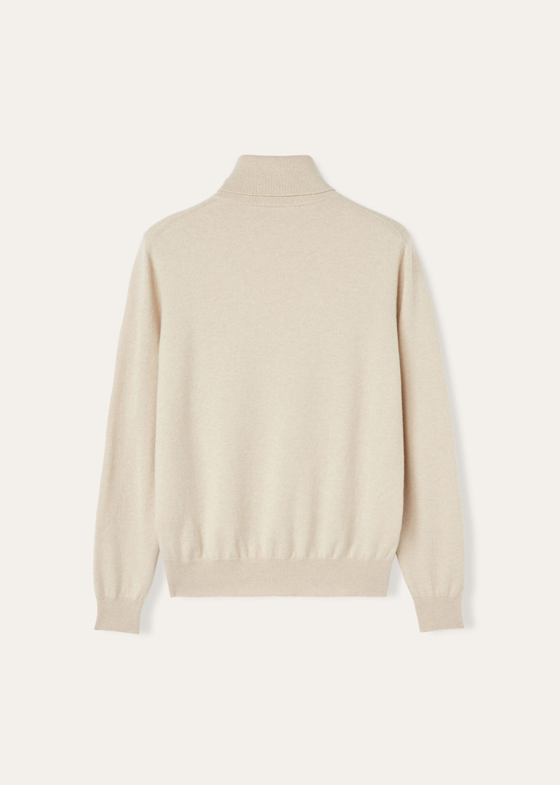 Classic Turtleneck - Natural Melange