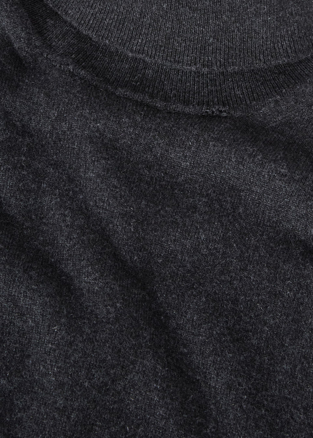 Classic Turtleneck - Black/Gray Melange