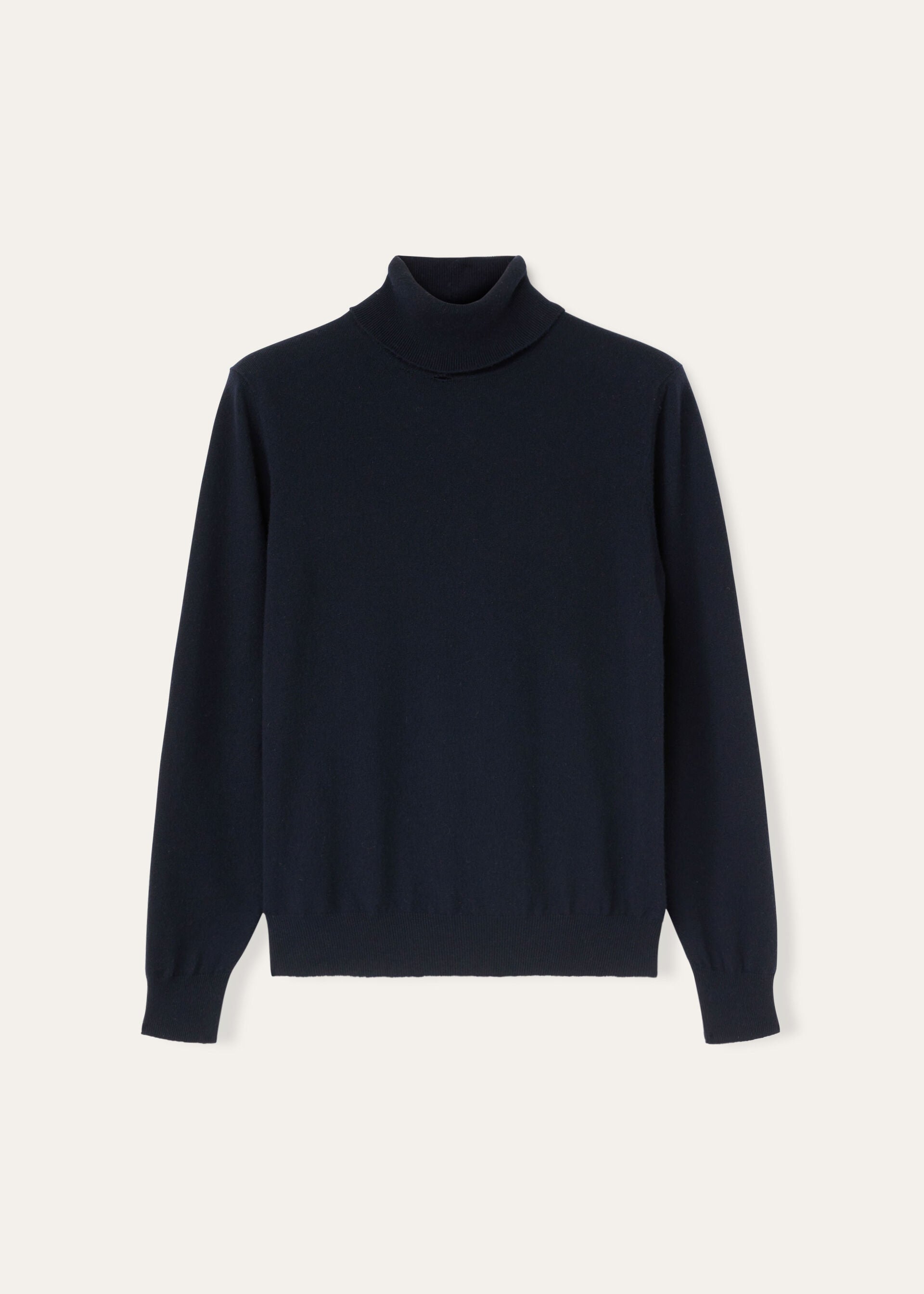Classic Turtleneck - Navy Blue