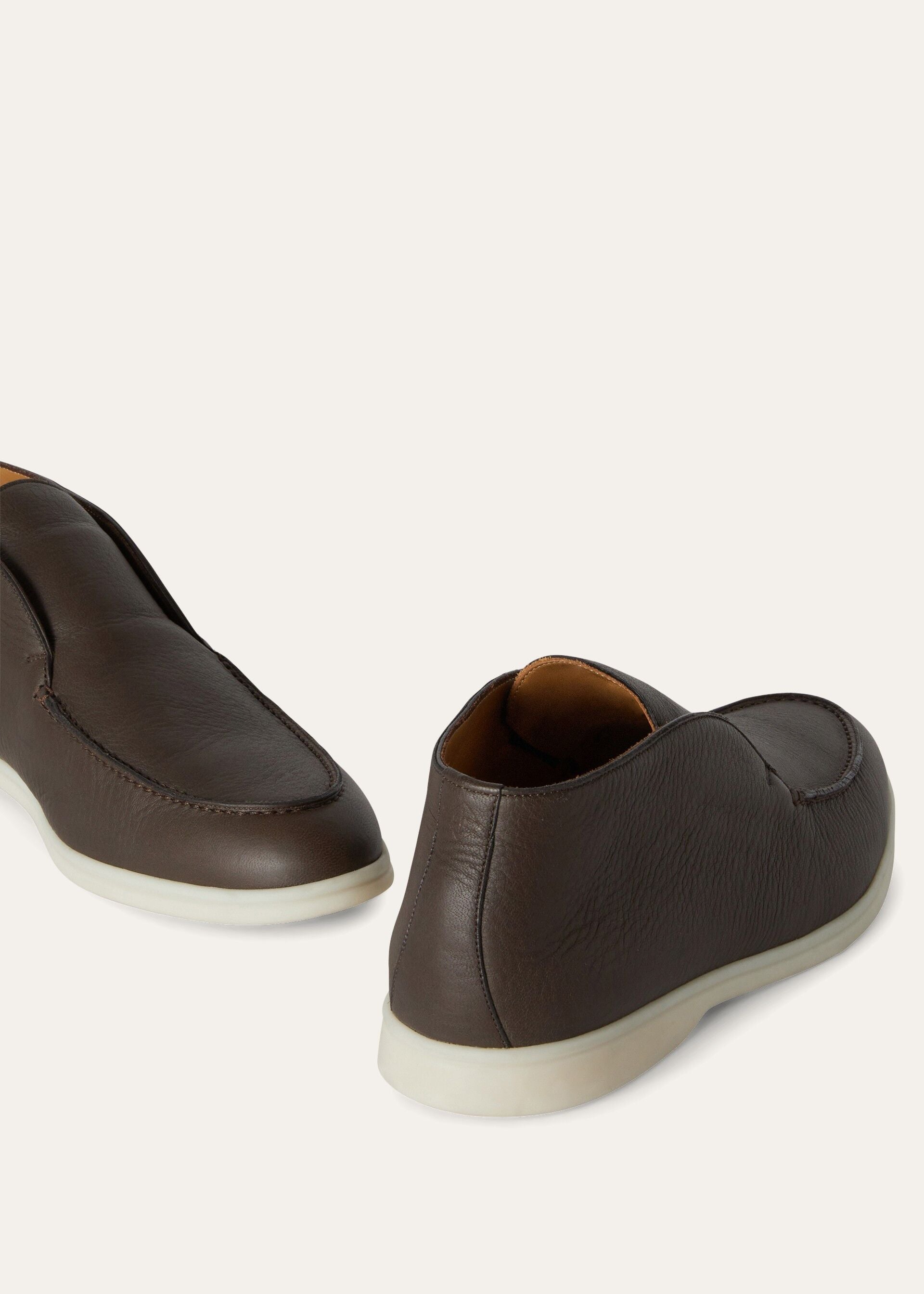 Open Walk Ankle Boot - Very Dark Brown