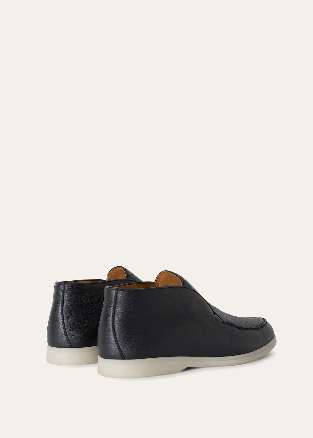 Open Walk Ankle Boot - Navy Blue