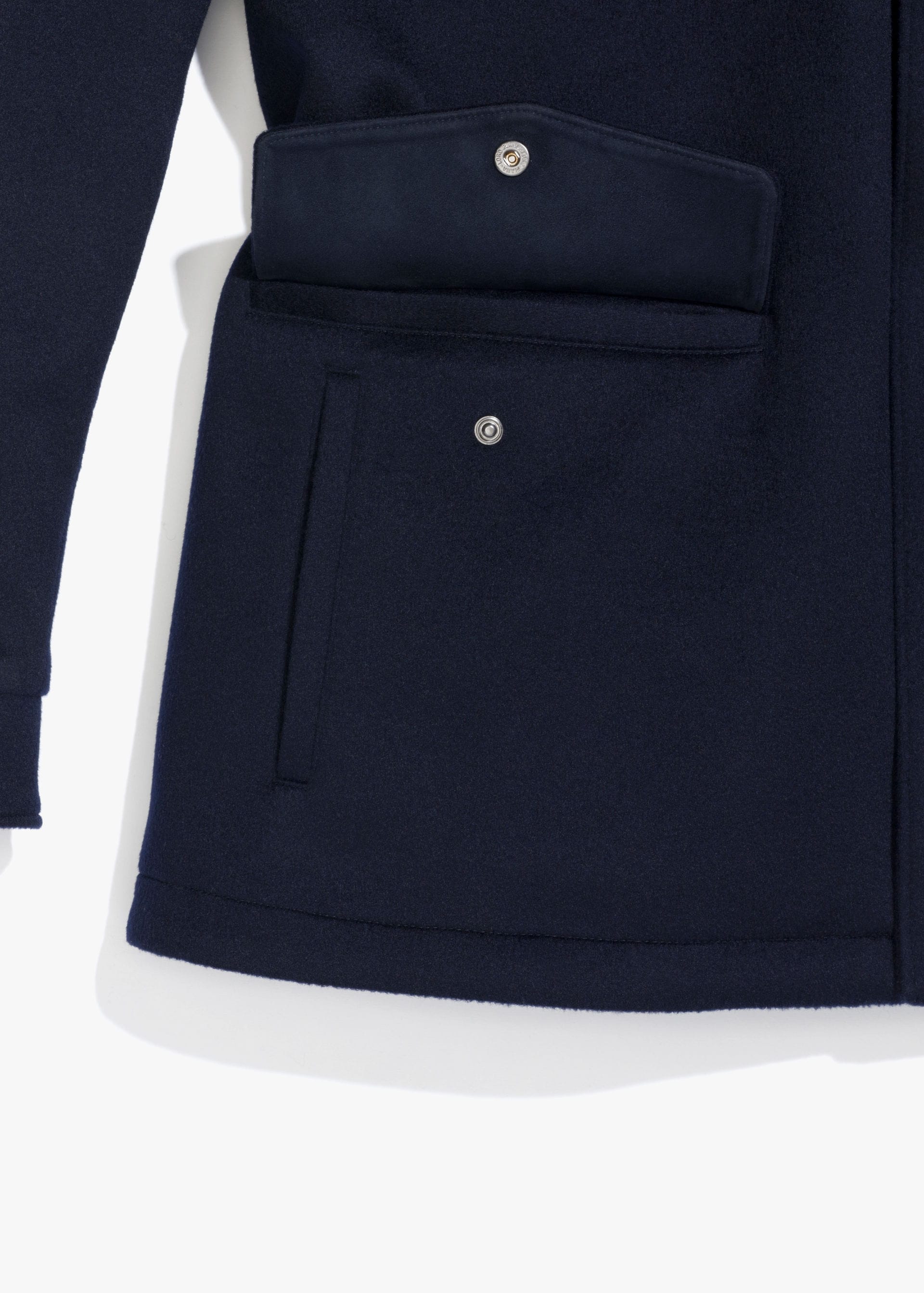 Traveller Coat - Navy Blue