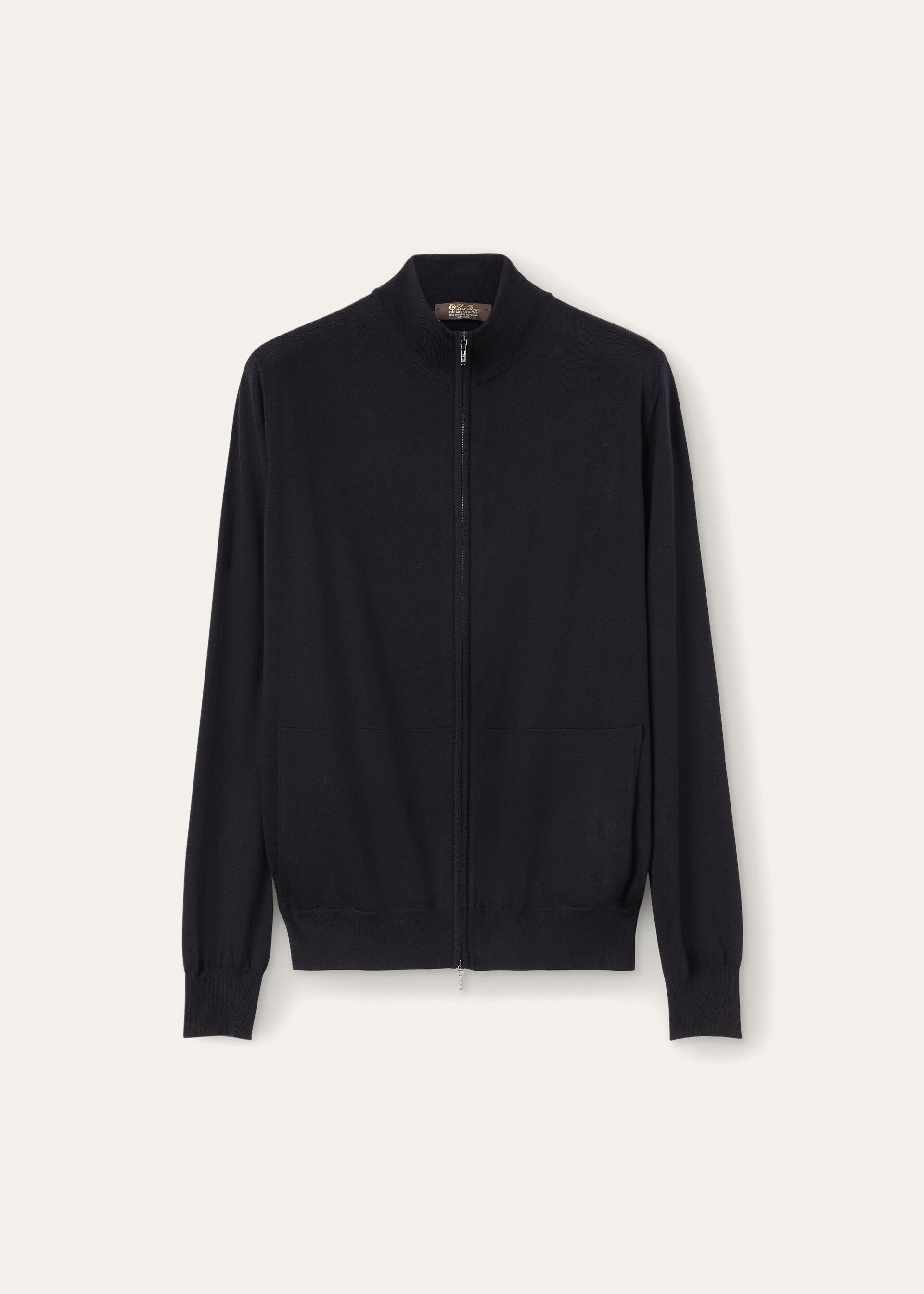The Gift of Kings® Zip Bomber - Navy Blue