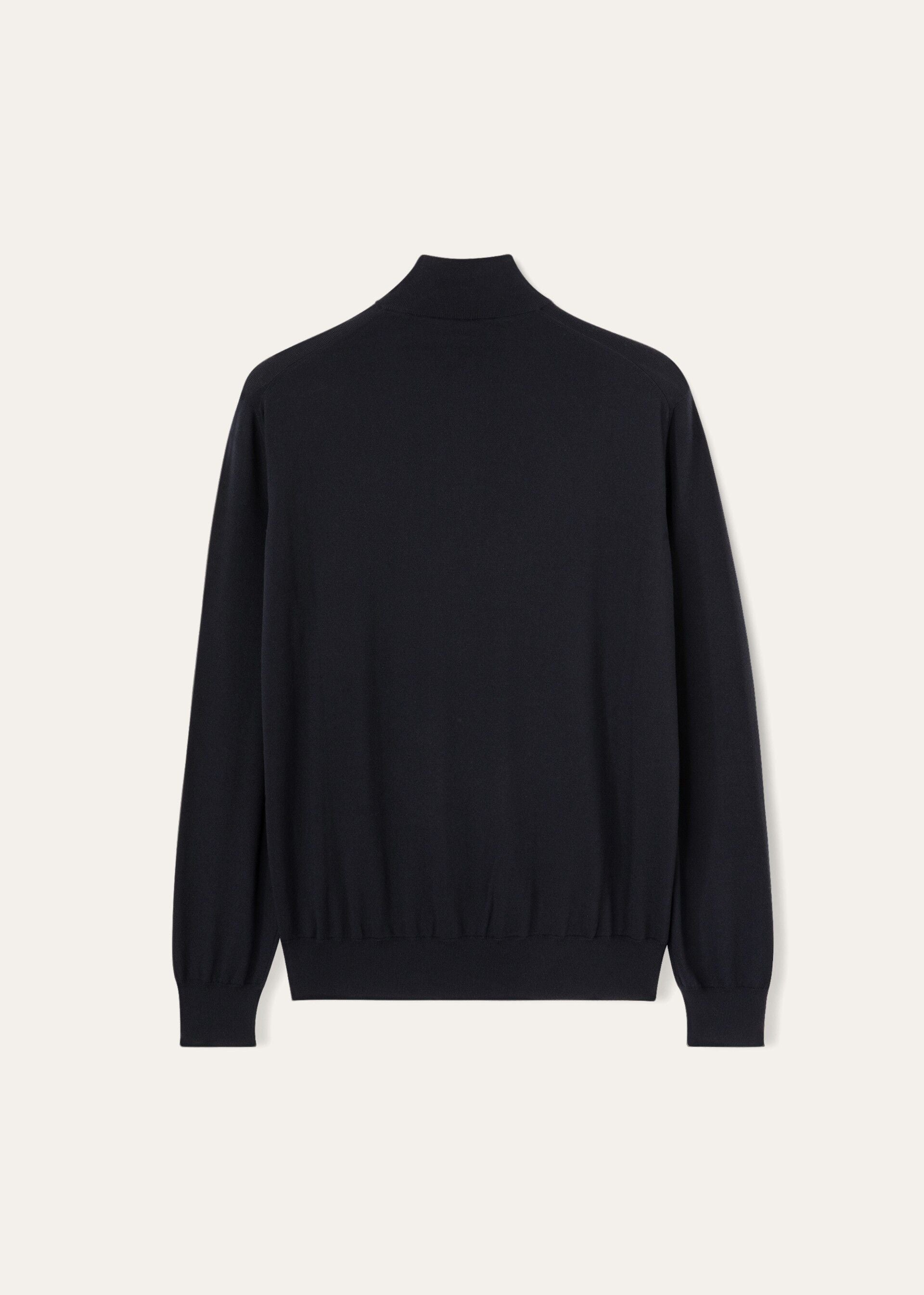 The Gift of Kings® Zip Bomber - Navy Blue