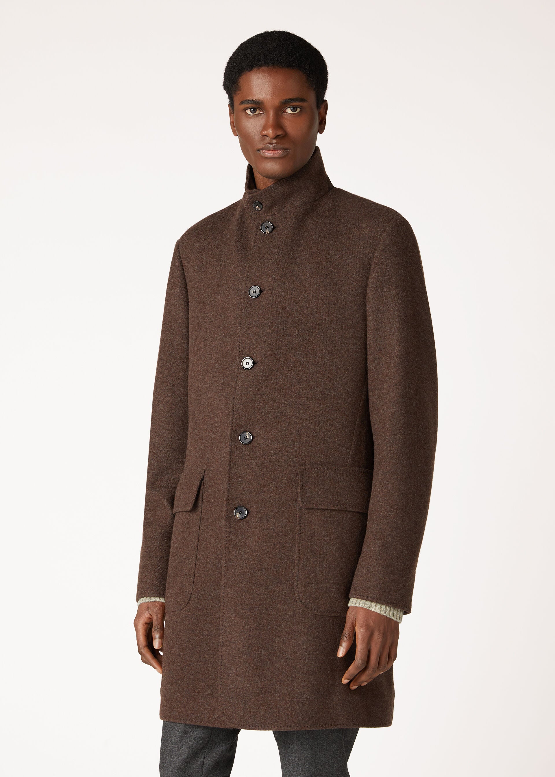 Sweater Coat - Cocoa Truffle Melange/Rustic Amber