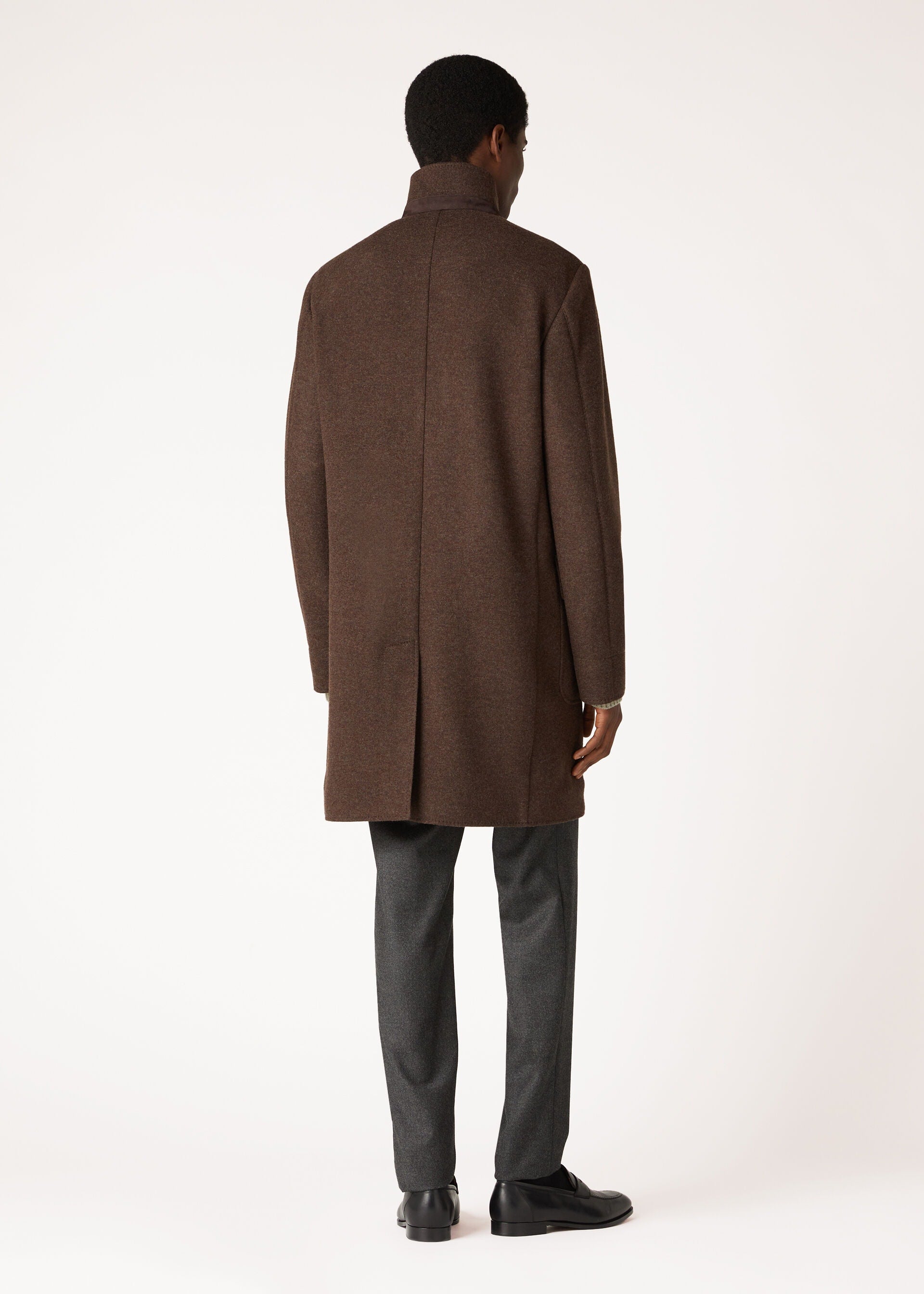 Sweater Coat - Cocoa Truffle Melange/Rustic Amber
