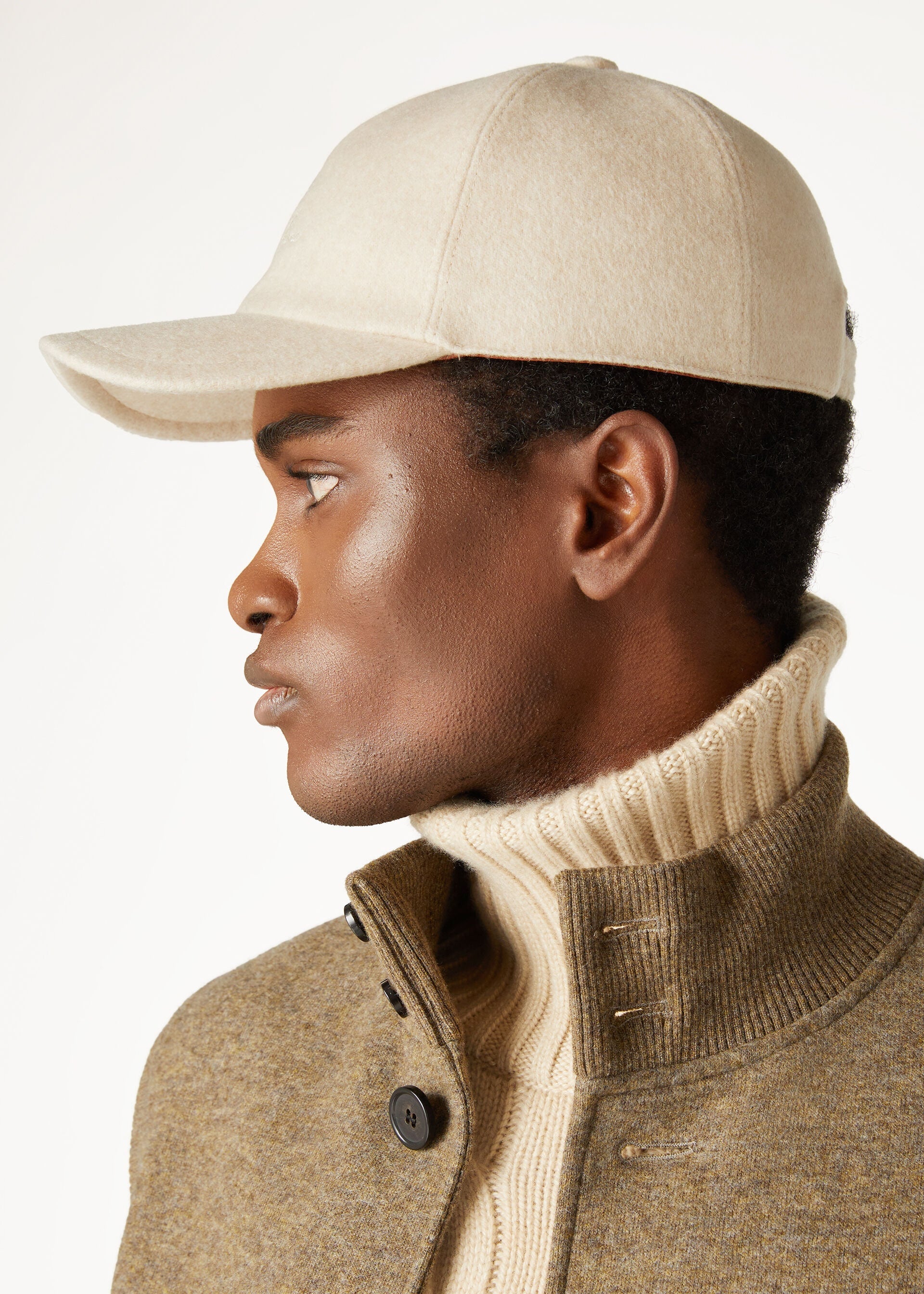 Baseball Cap - Natural Melange