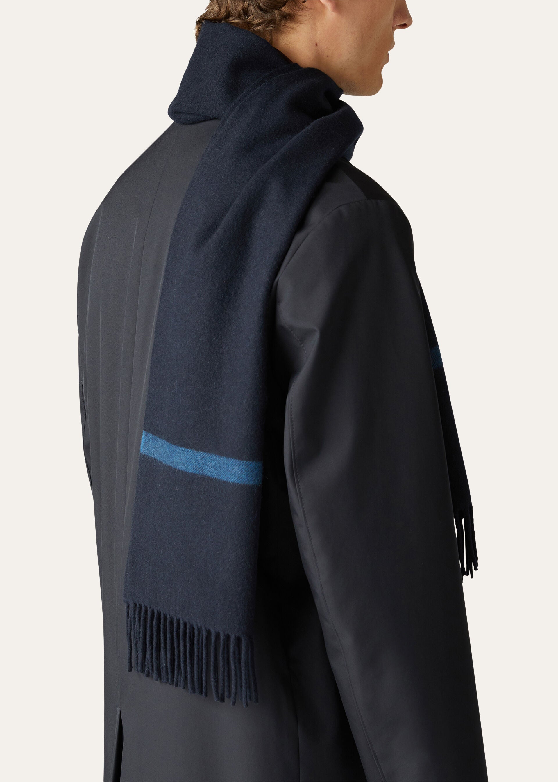 Twelve Scarf - Navy Blue
