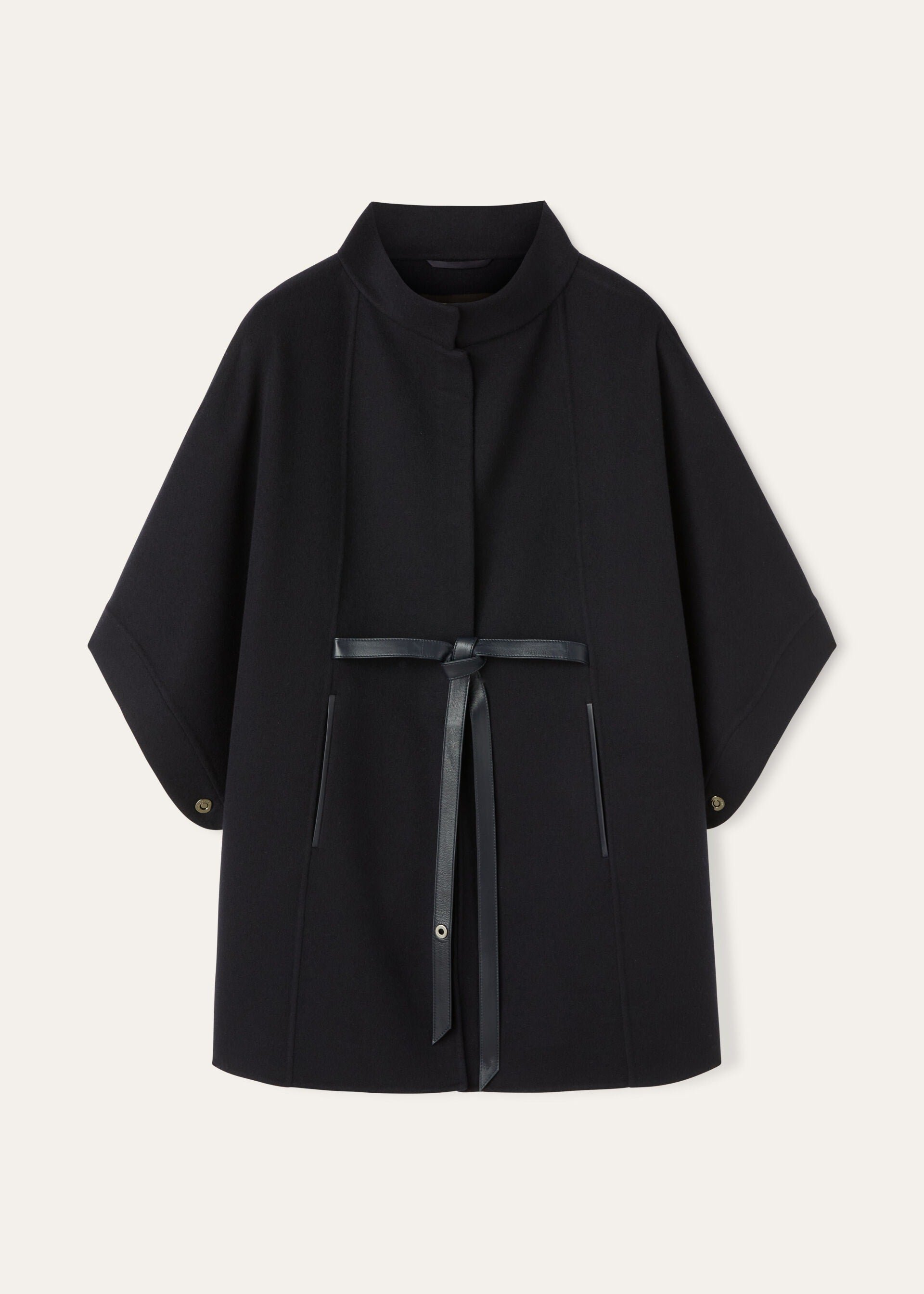 Salzburg Cape - Navy Blue