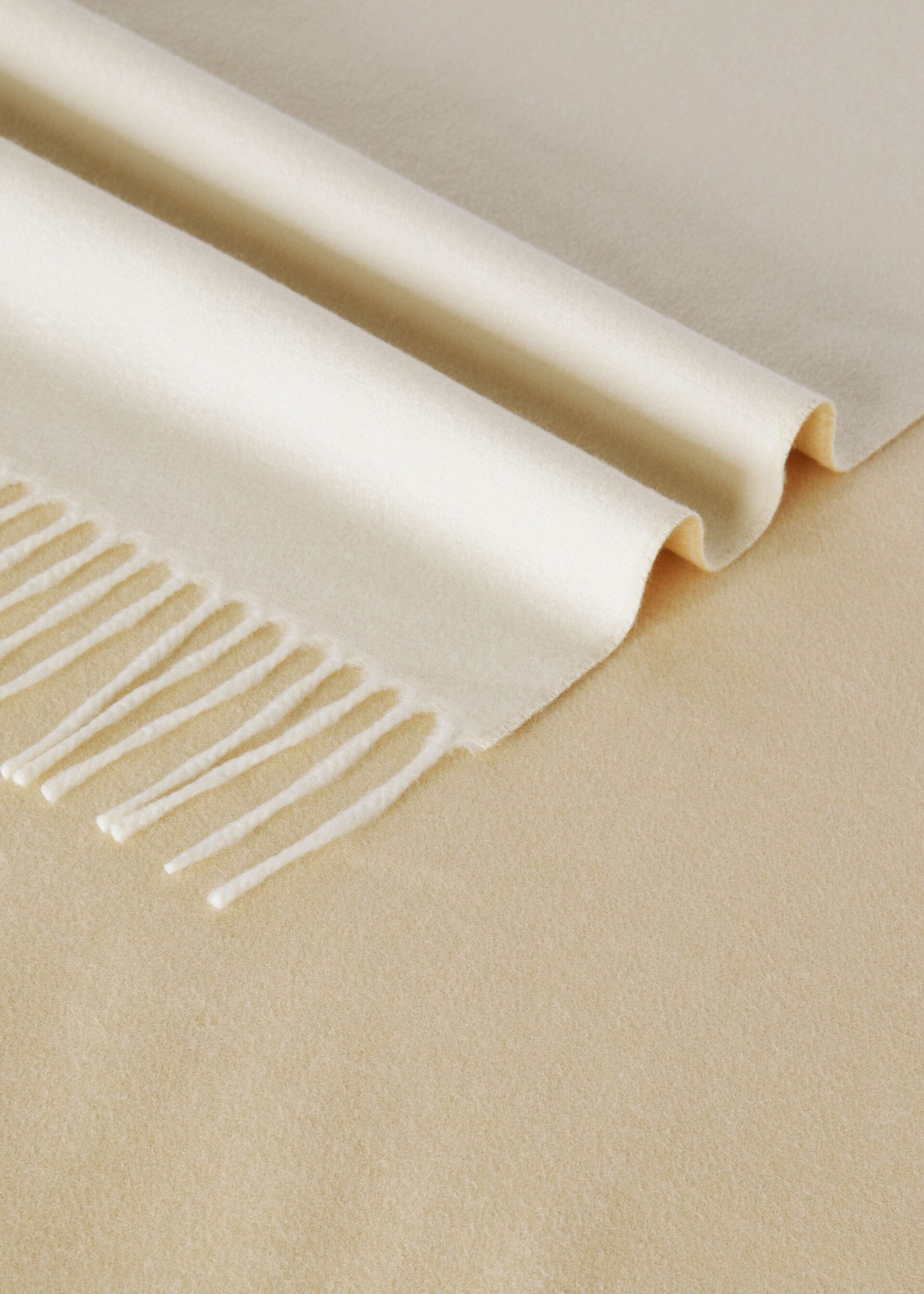 Two-Tone Scarf - Shea Butter/Hazelnut