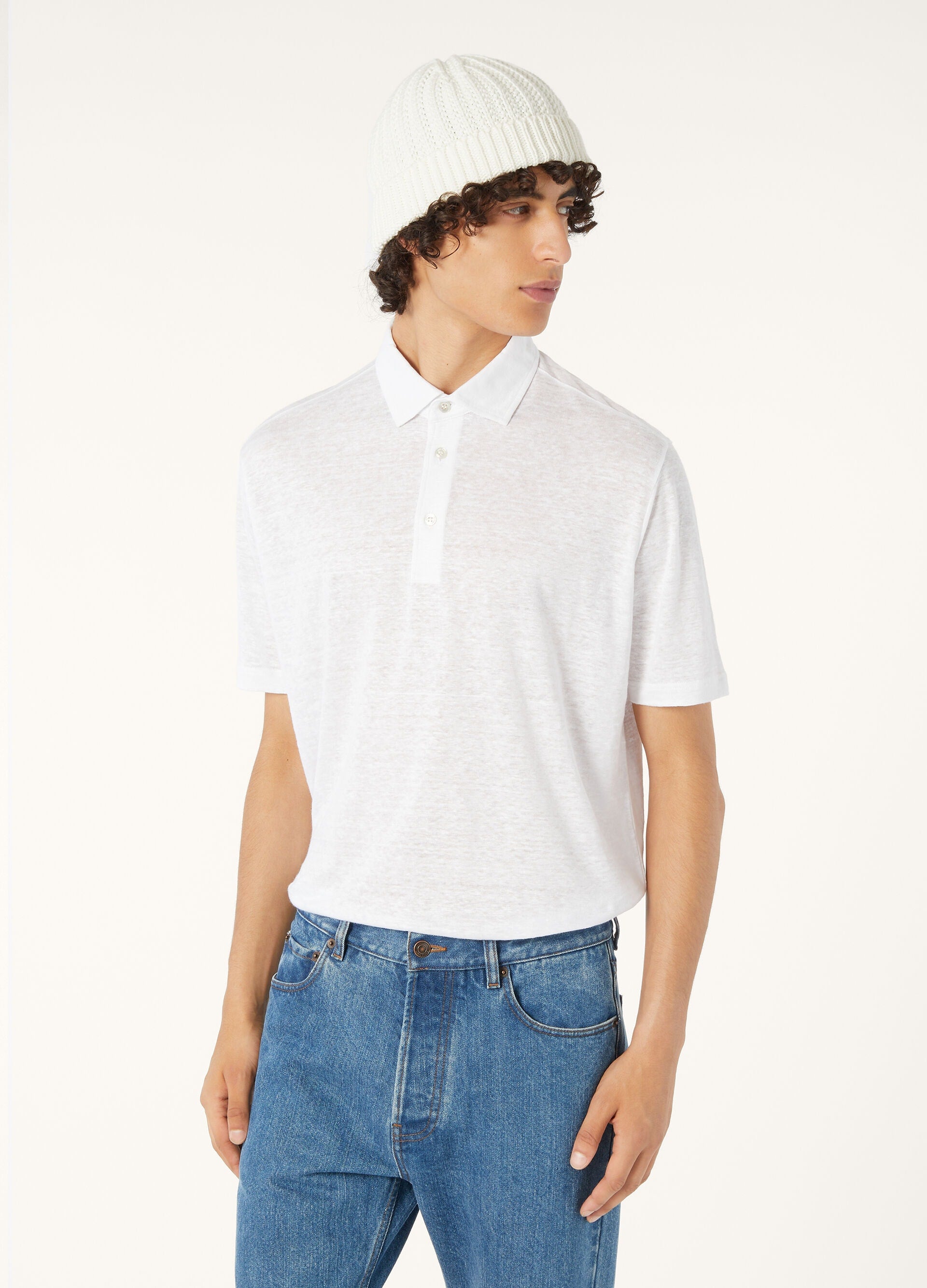 Polo Shirt - Optical White
