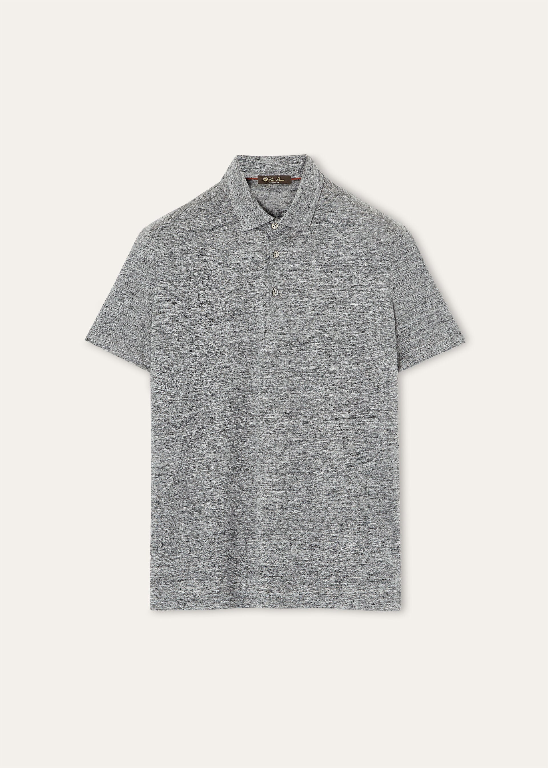 Polo Shirt - Flannel Melange