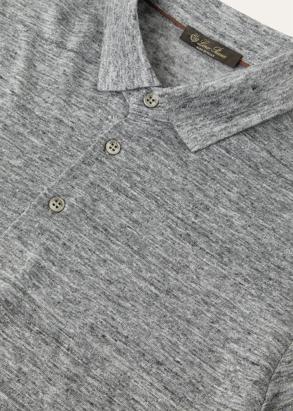 Polo Shirt - Flannel Melange