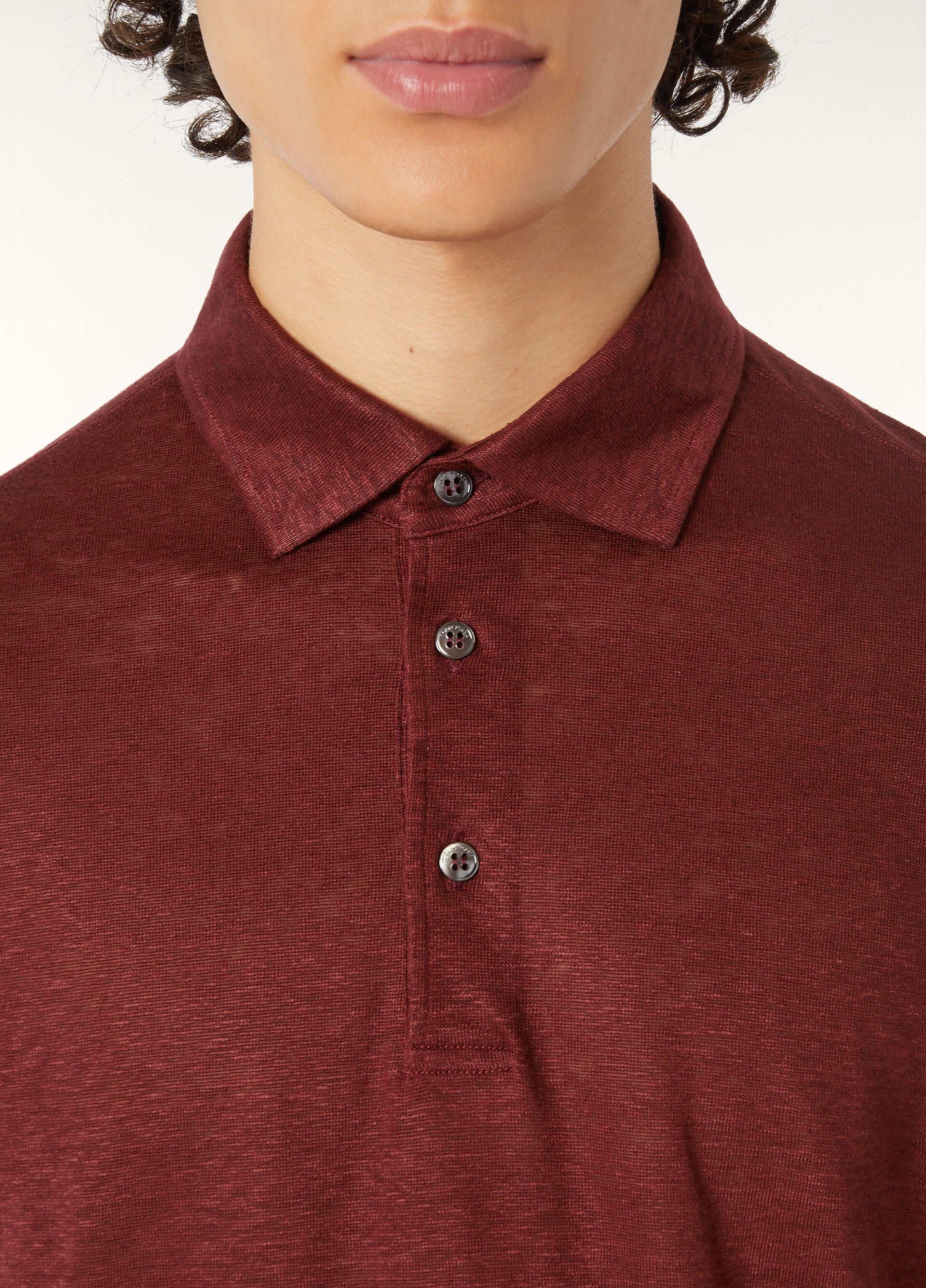 Polo Shirt - Deep Maroon