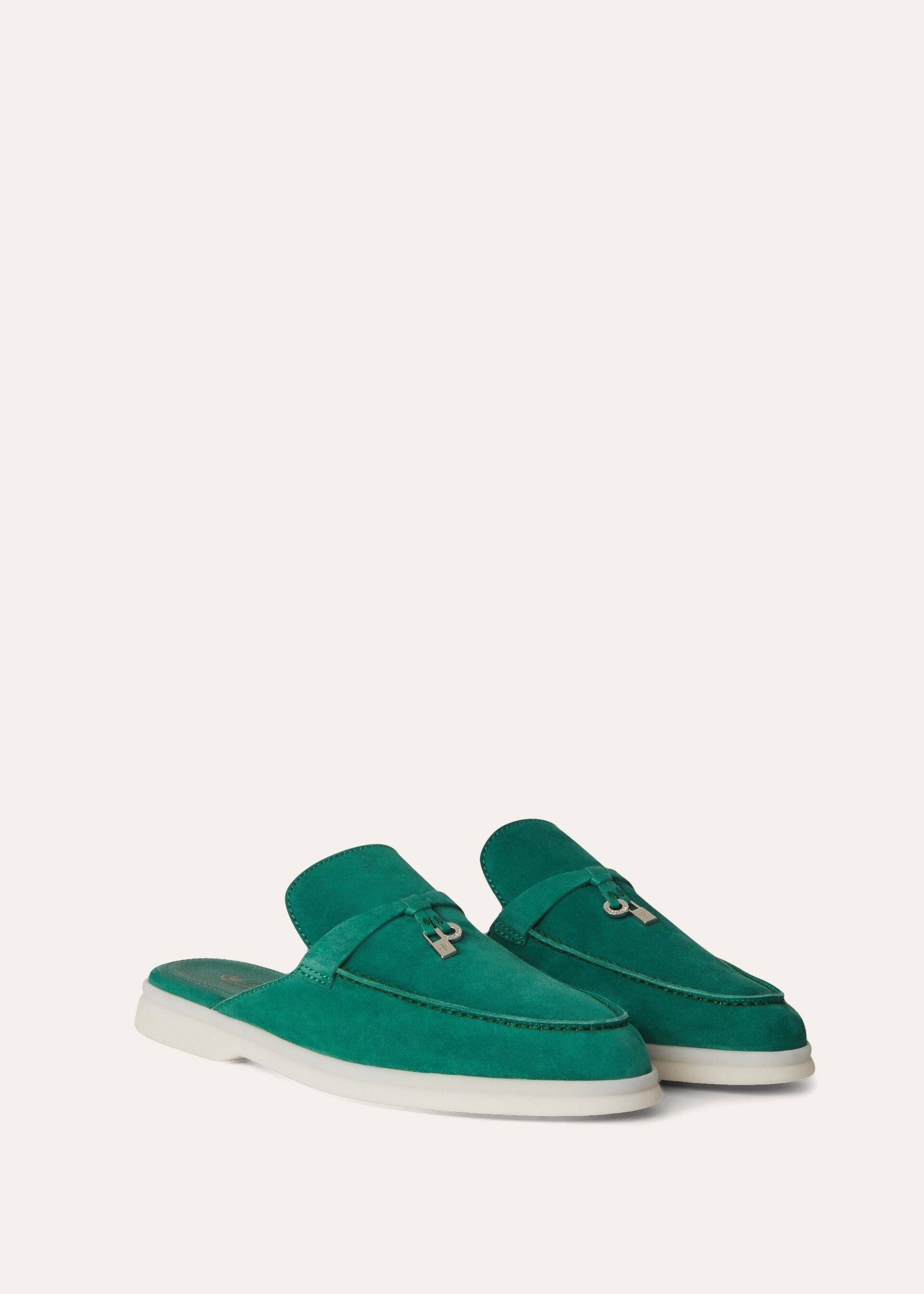 Babouche Charms Walk Loafer - Forest Leaves