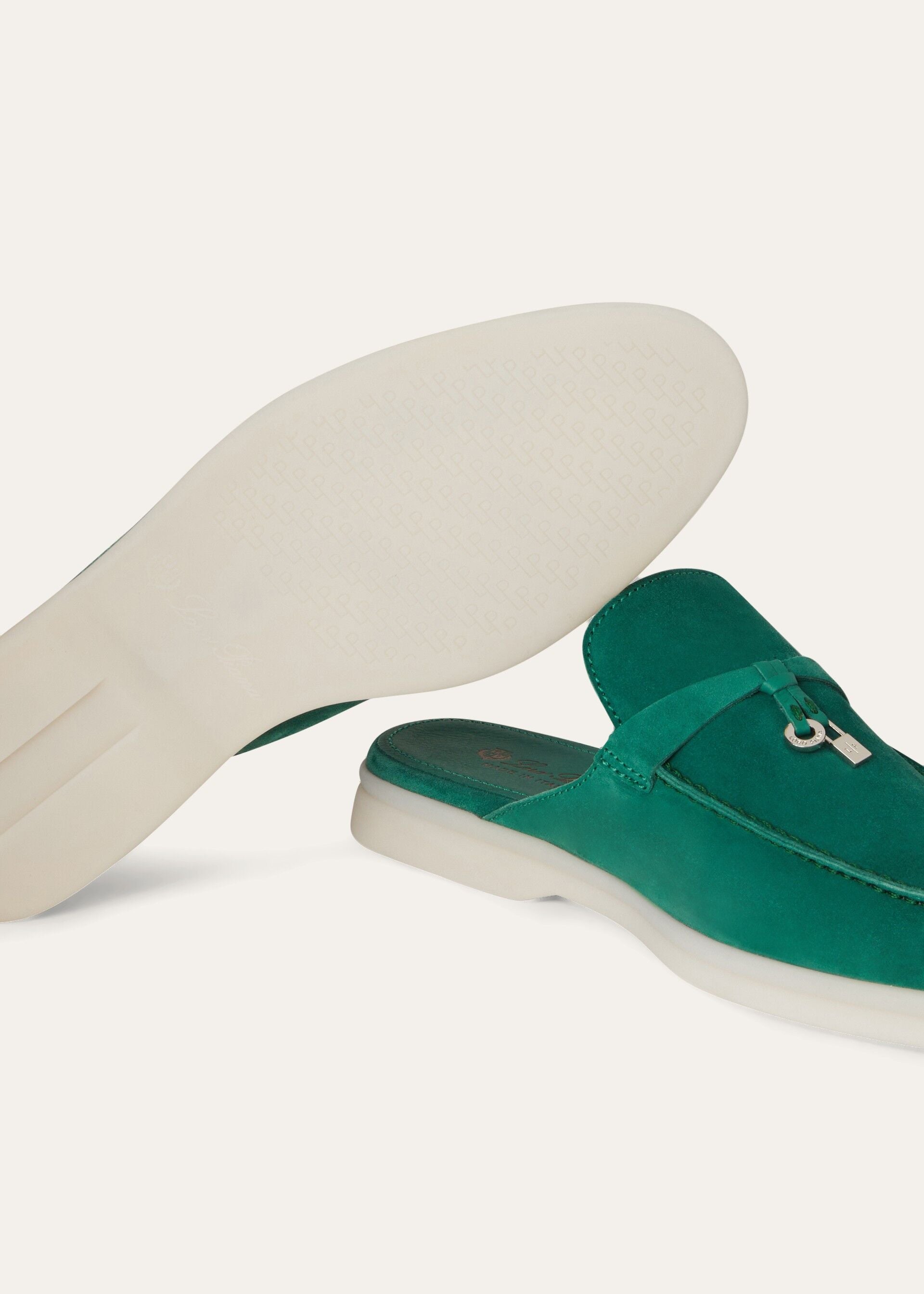 Babouche Charms Walk Loafer - Forest Leaves